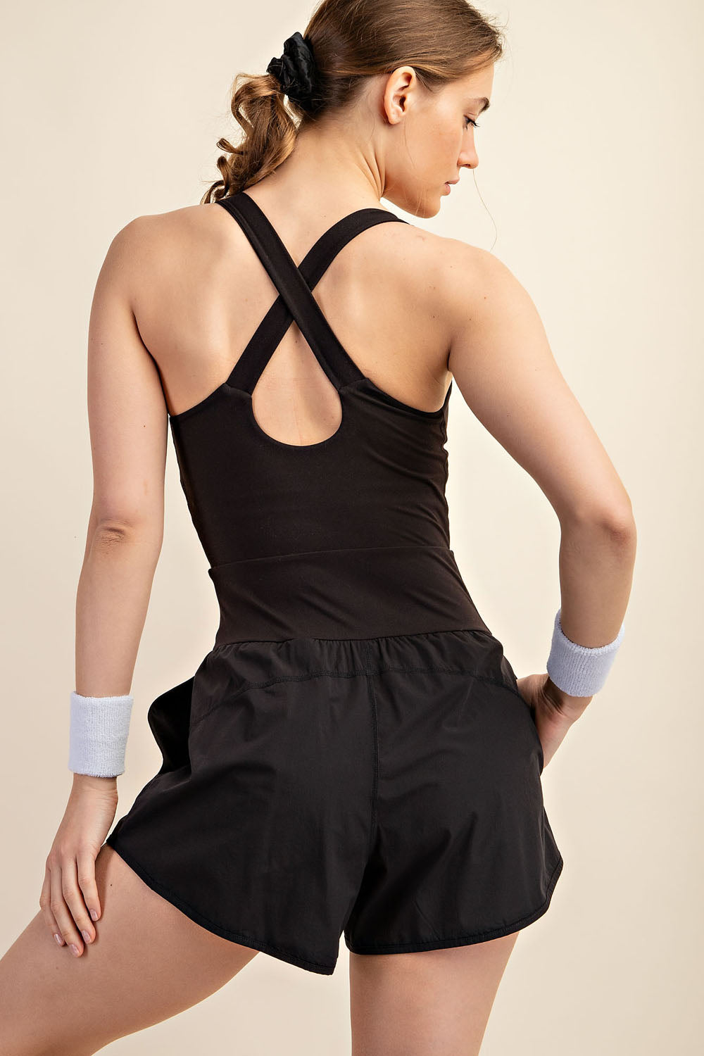 RECYCLED BUTTER NYLON RUNSIE