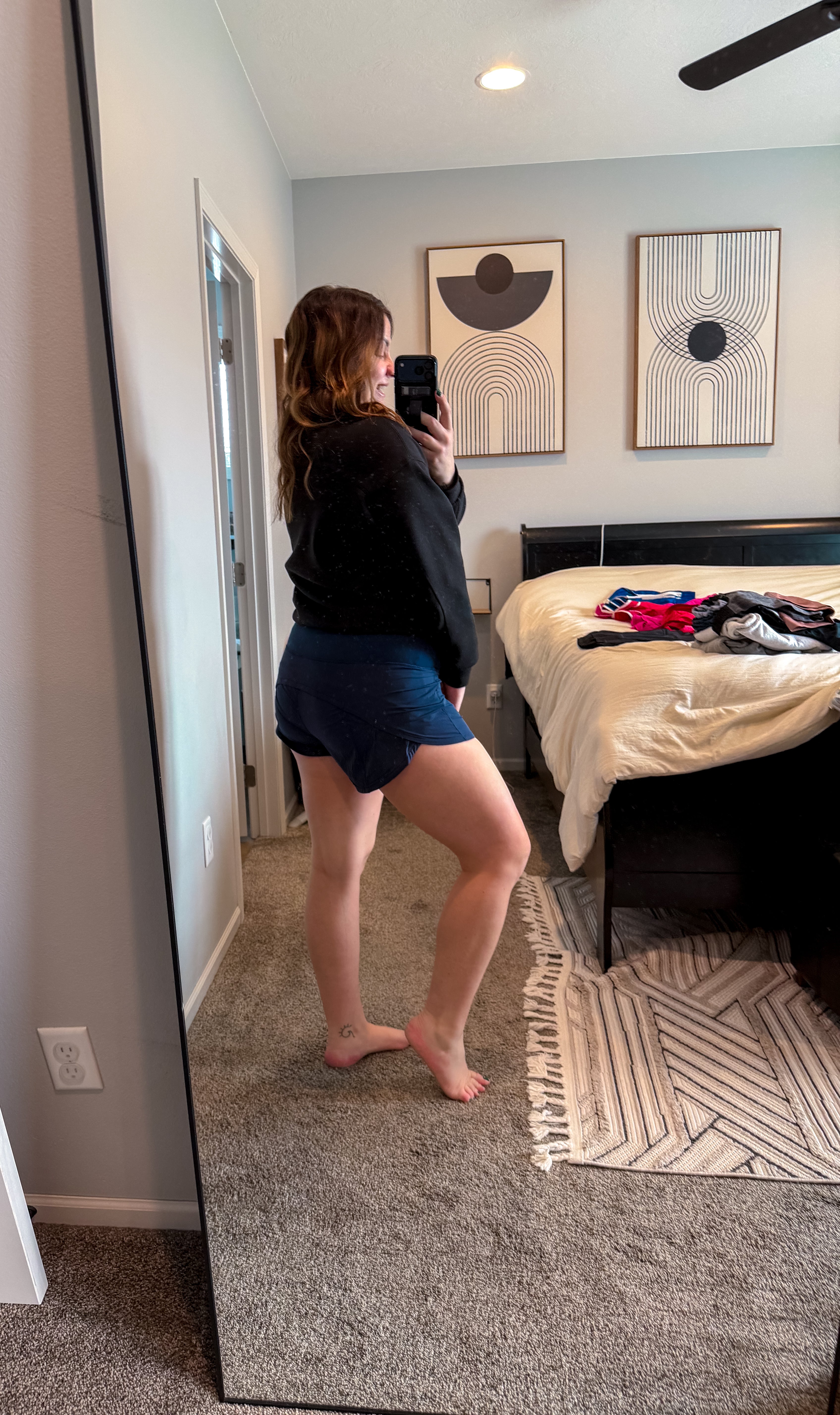 2 IN 1 STRETCH WOVEN ACTIVE SHORTS