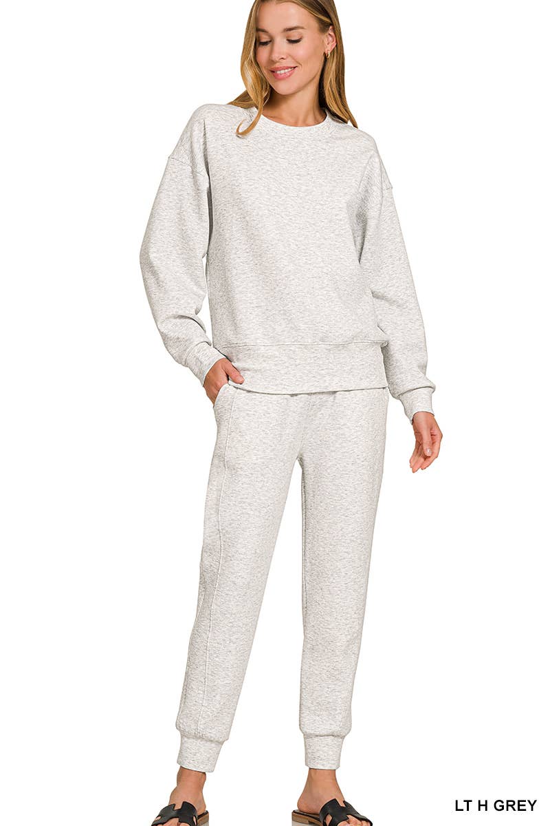 Scuba Crewneck Pullover & Joggers 2 PC Set