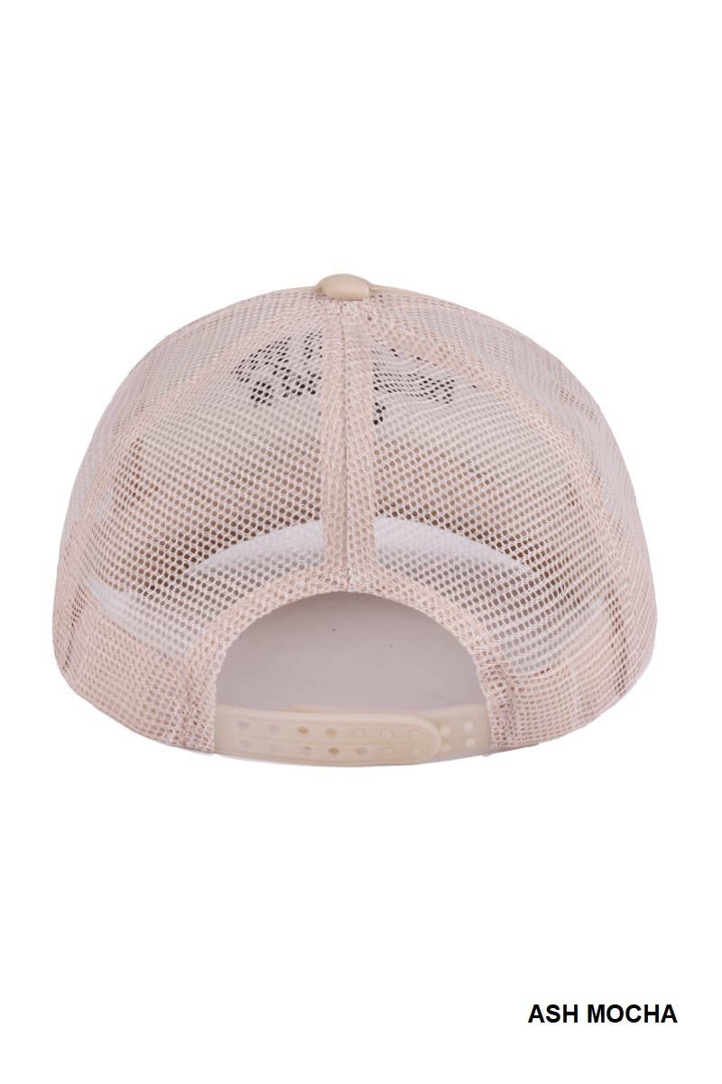 Put It On My Husband’s Tab Mesh Trucker Cap