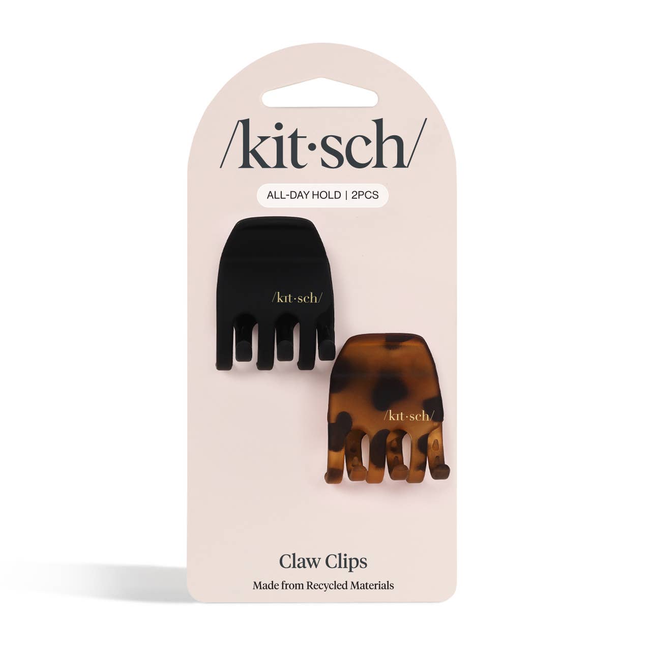 Small Claw Clips 2pc set - Black & Tort