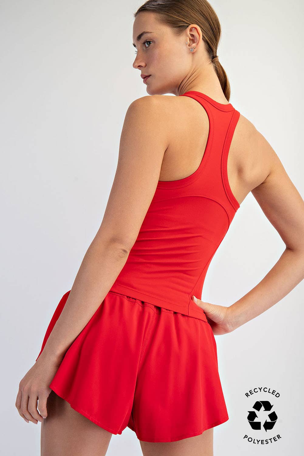 BUTTER SLEEVELESS RACER BACK TANK TOP