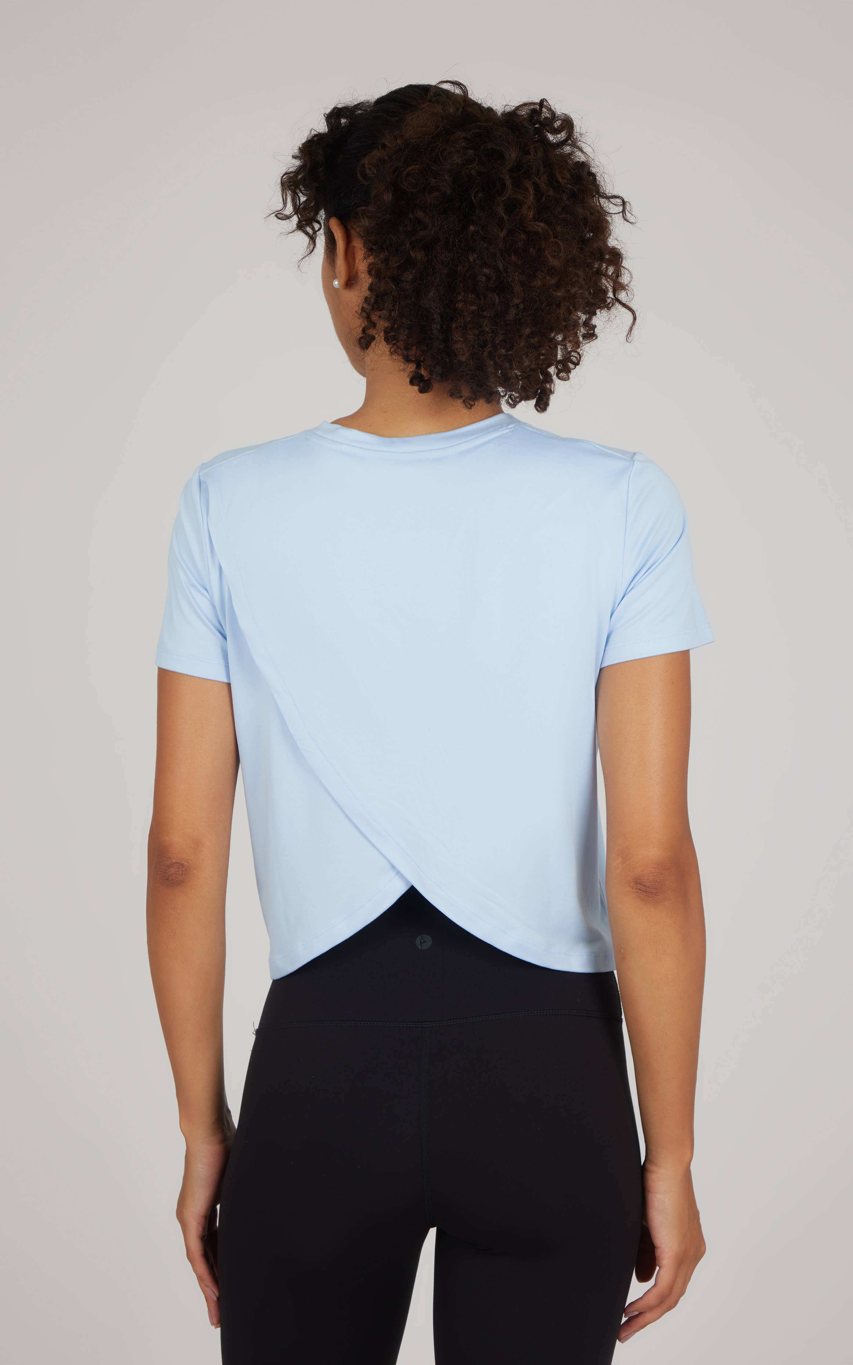 Women's Super Soft Short Sleeve Tee w Tulip Back