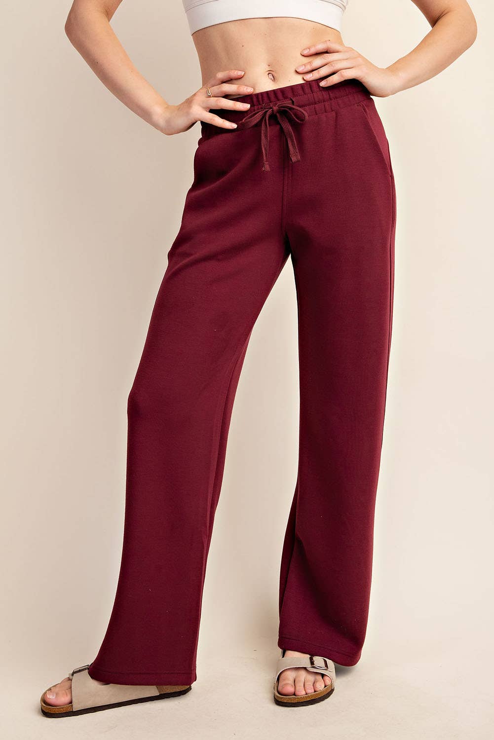 MODAL SCUBA STRAIGHT PANT