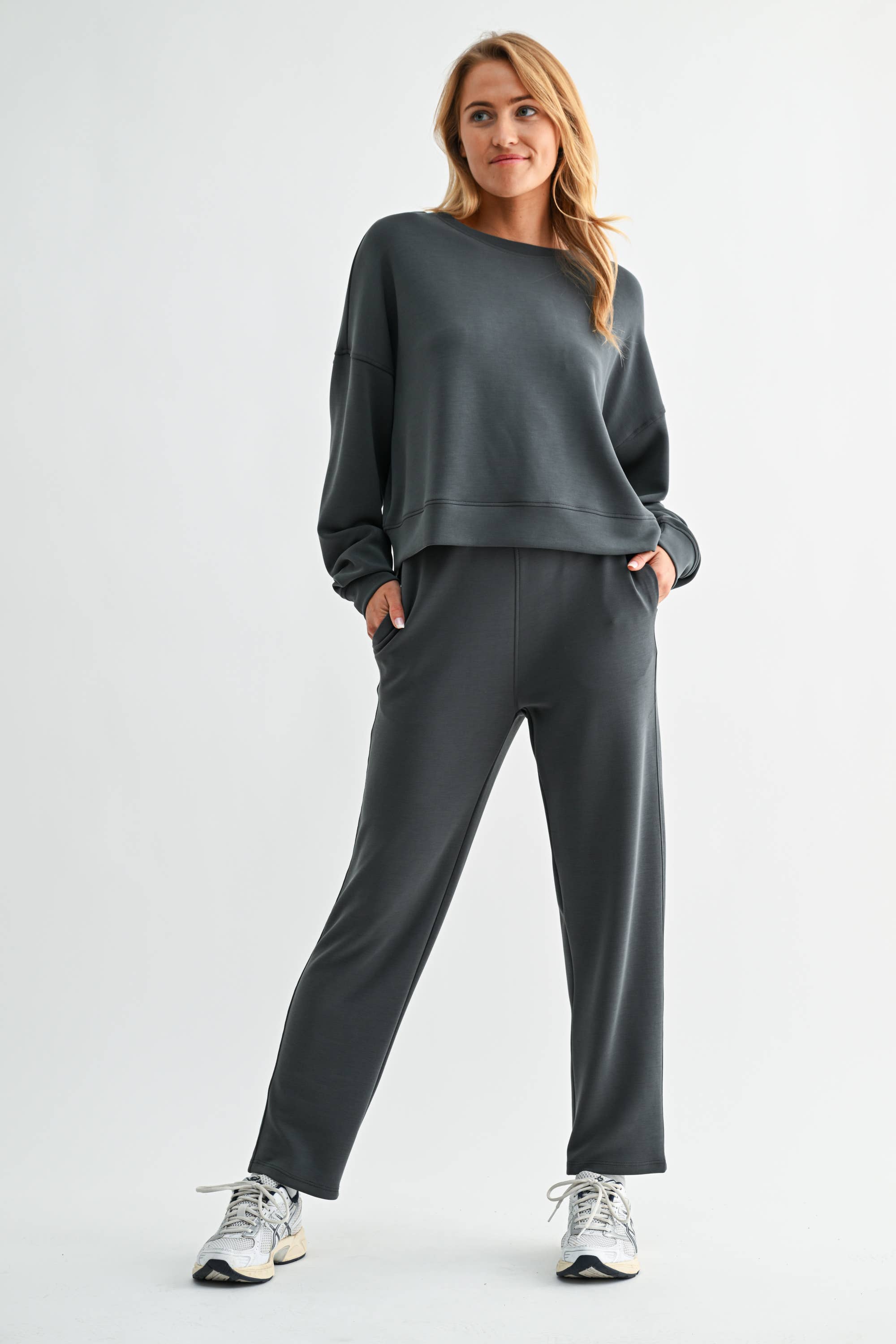 Laguna Dropped Shoulder Sweatshirt