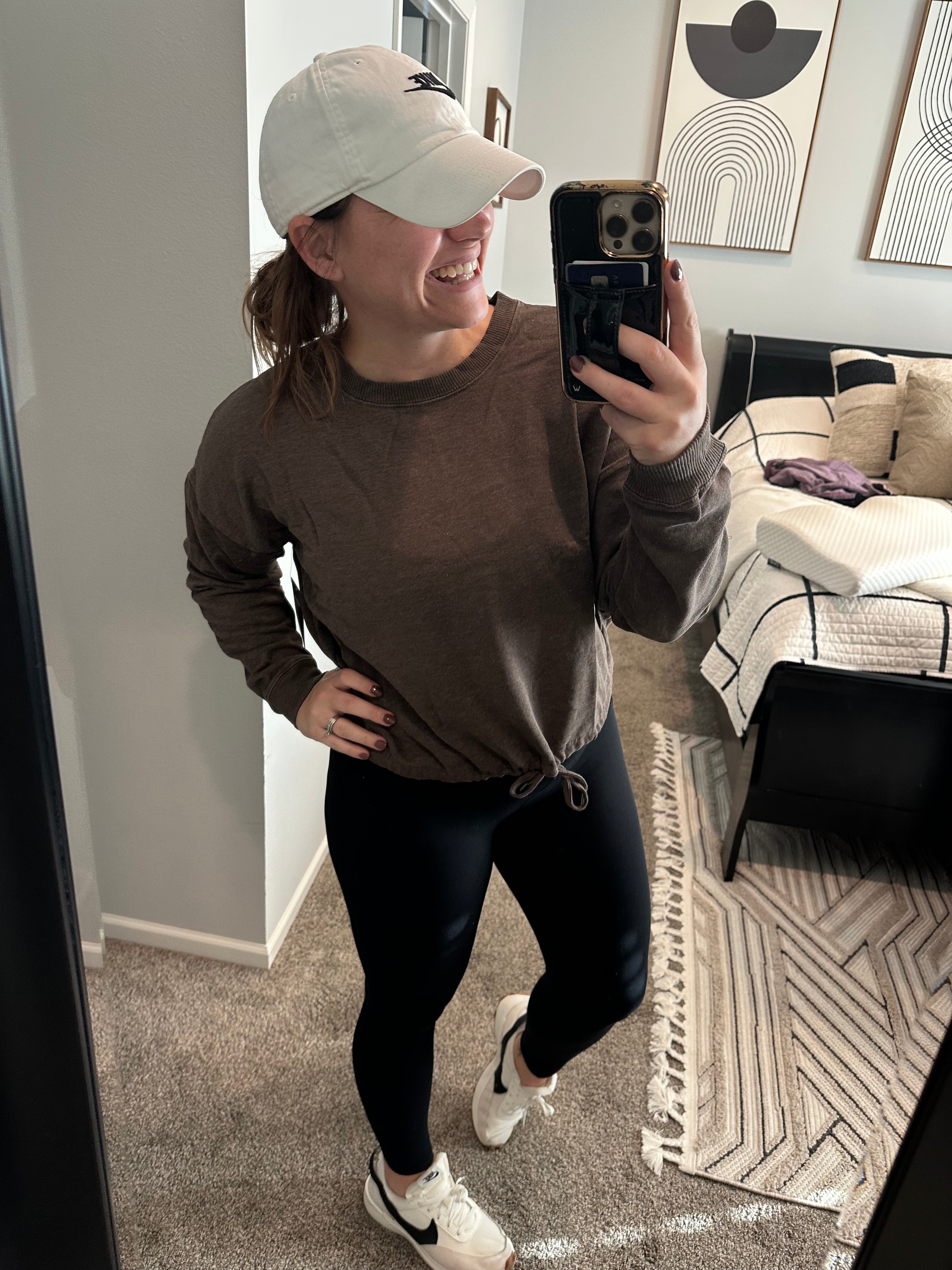 Women's Lux Fleece Stone Wash Crew Neck Sweatshirt