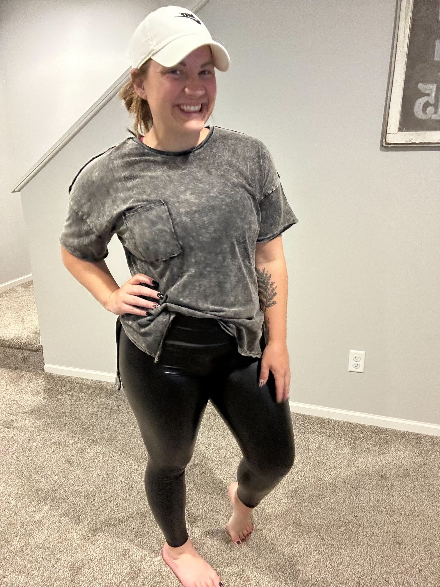 The Veronica Metallic Leggings