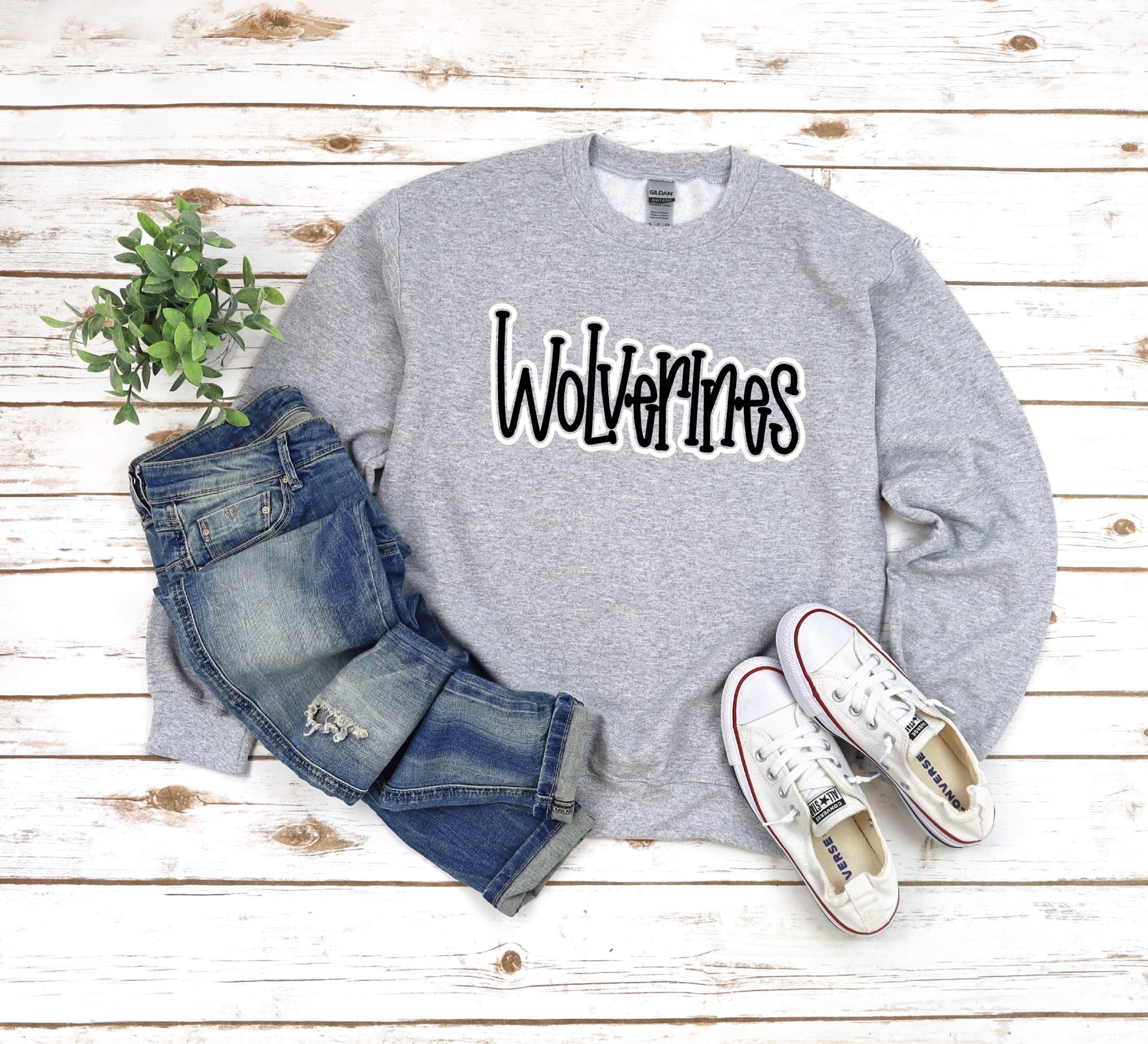 SO' GRAY + BLACK SWEATSHIRT (Option 1) PRE ORDER