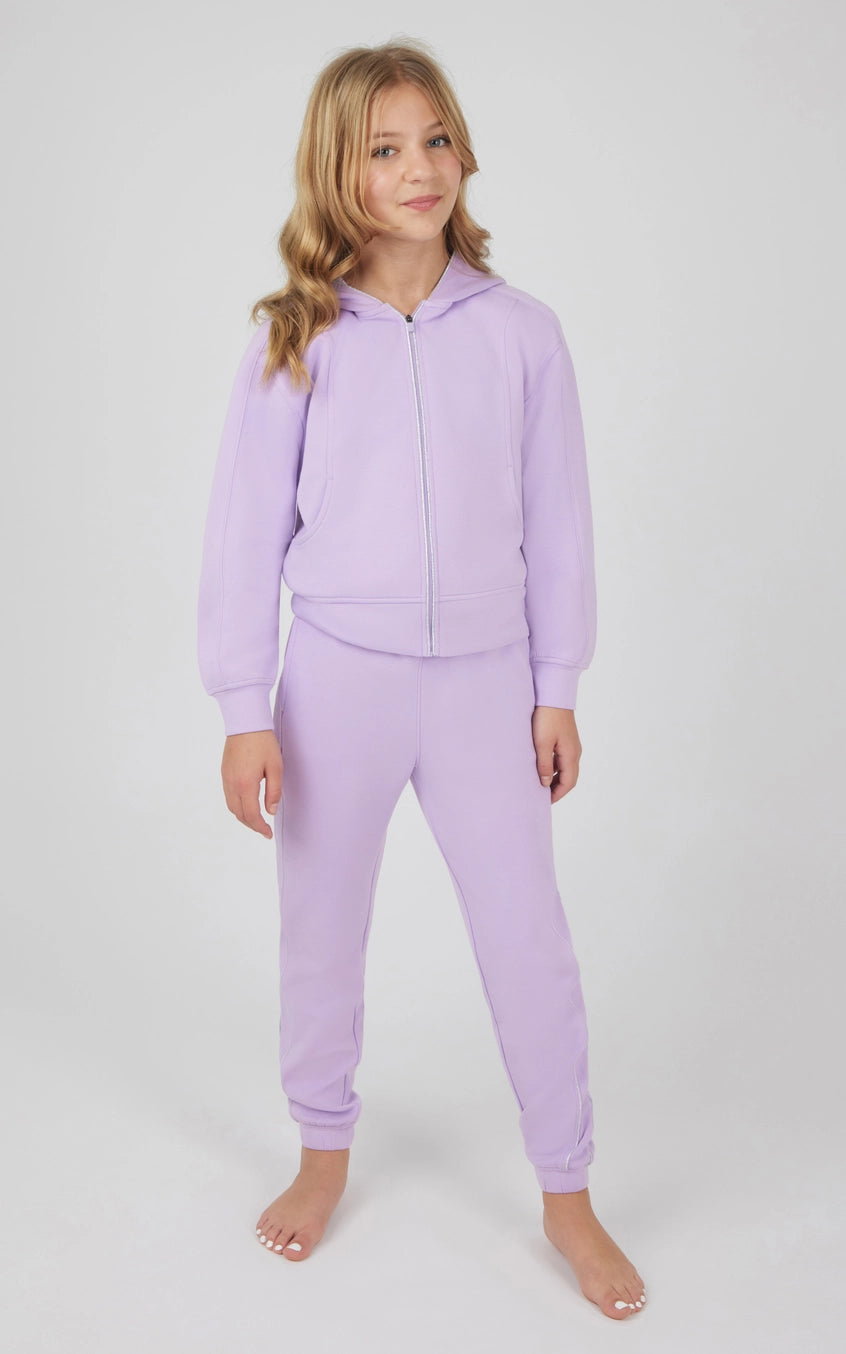 Girls Scuba Full Zip Jacket and Jogger Set