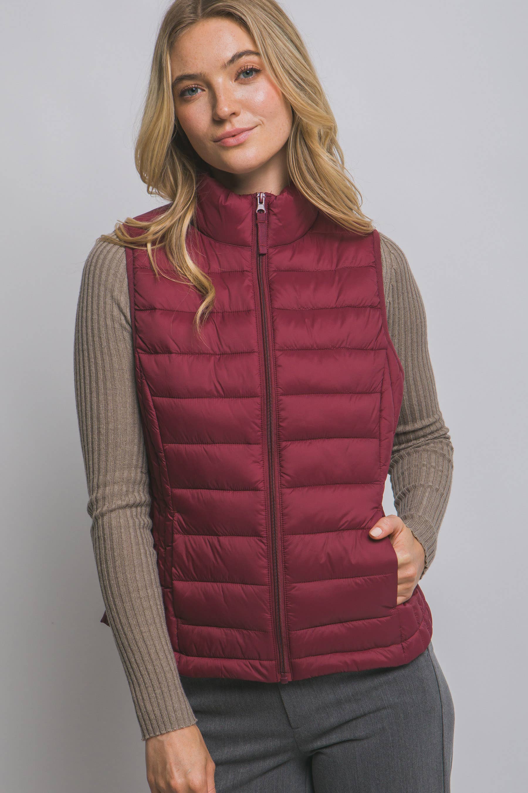 Lola Lightweight Padded Puffer Vest