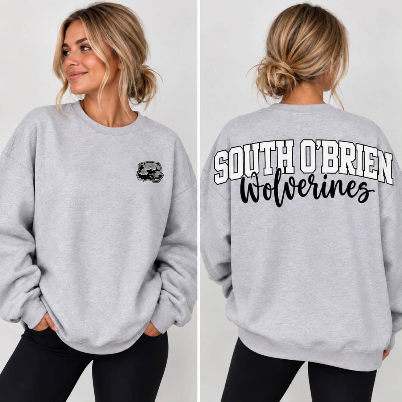 South O'Brien Wolverine Crewneck