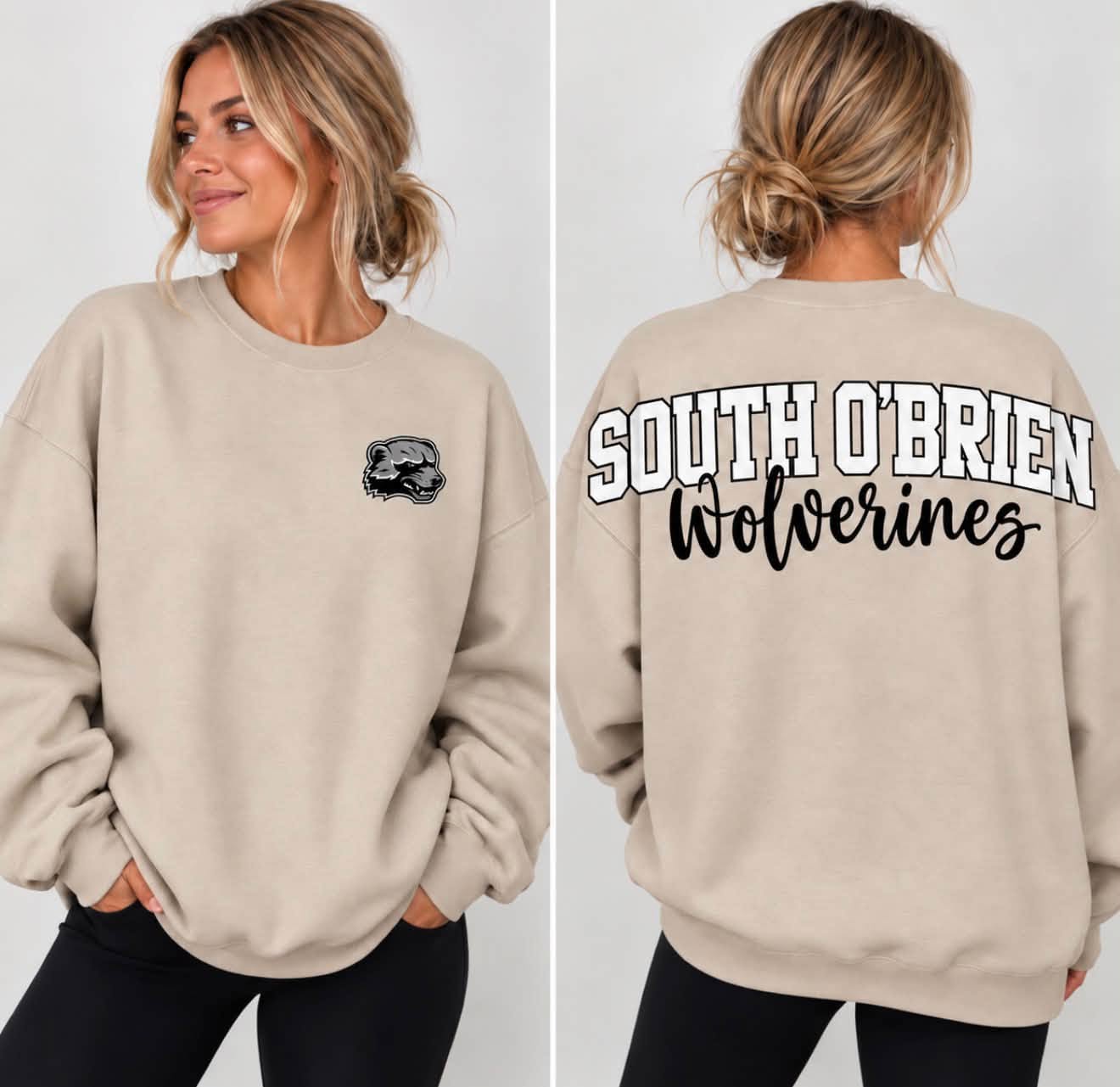 South O'Brien Wolverine Crewneck