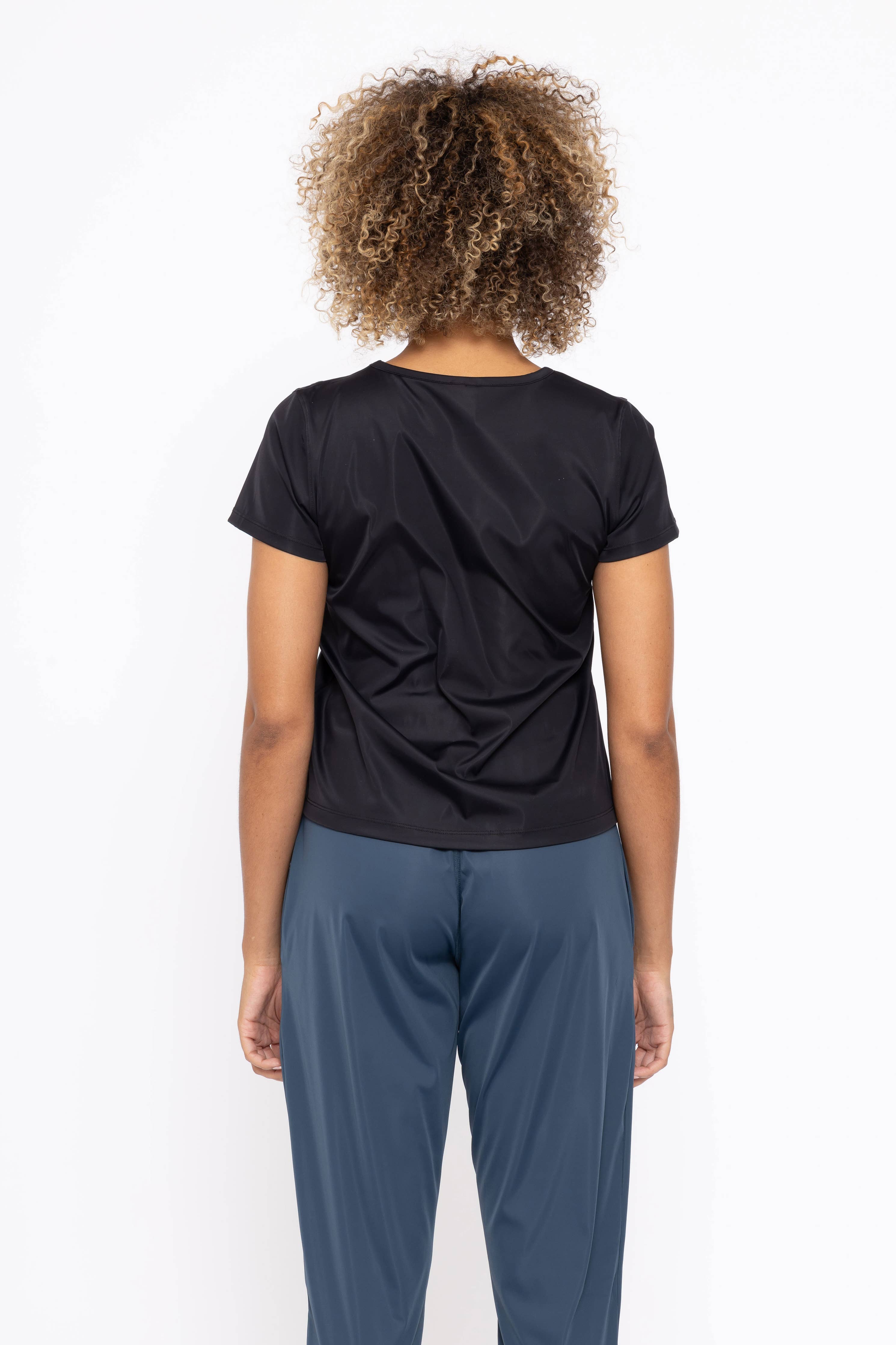 Side Ruching Active Tee