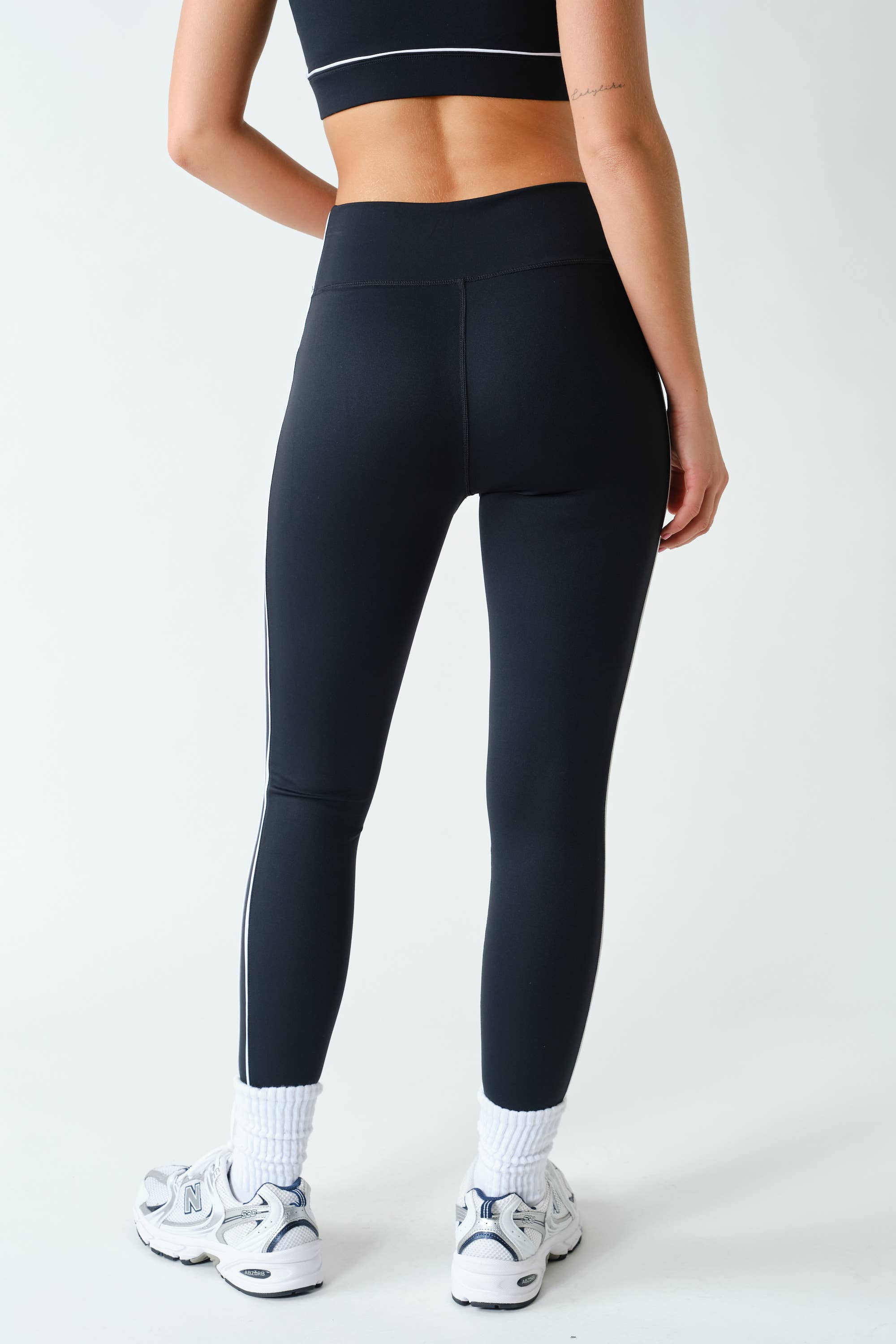 Piper Align Contrast Leggings with Piping