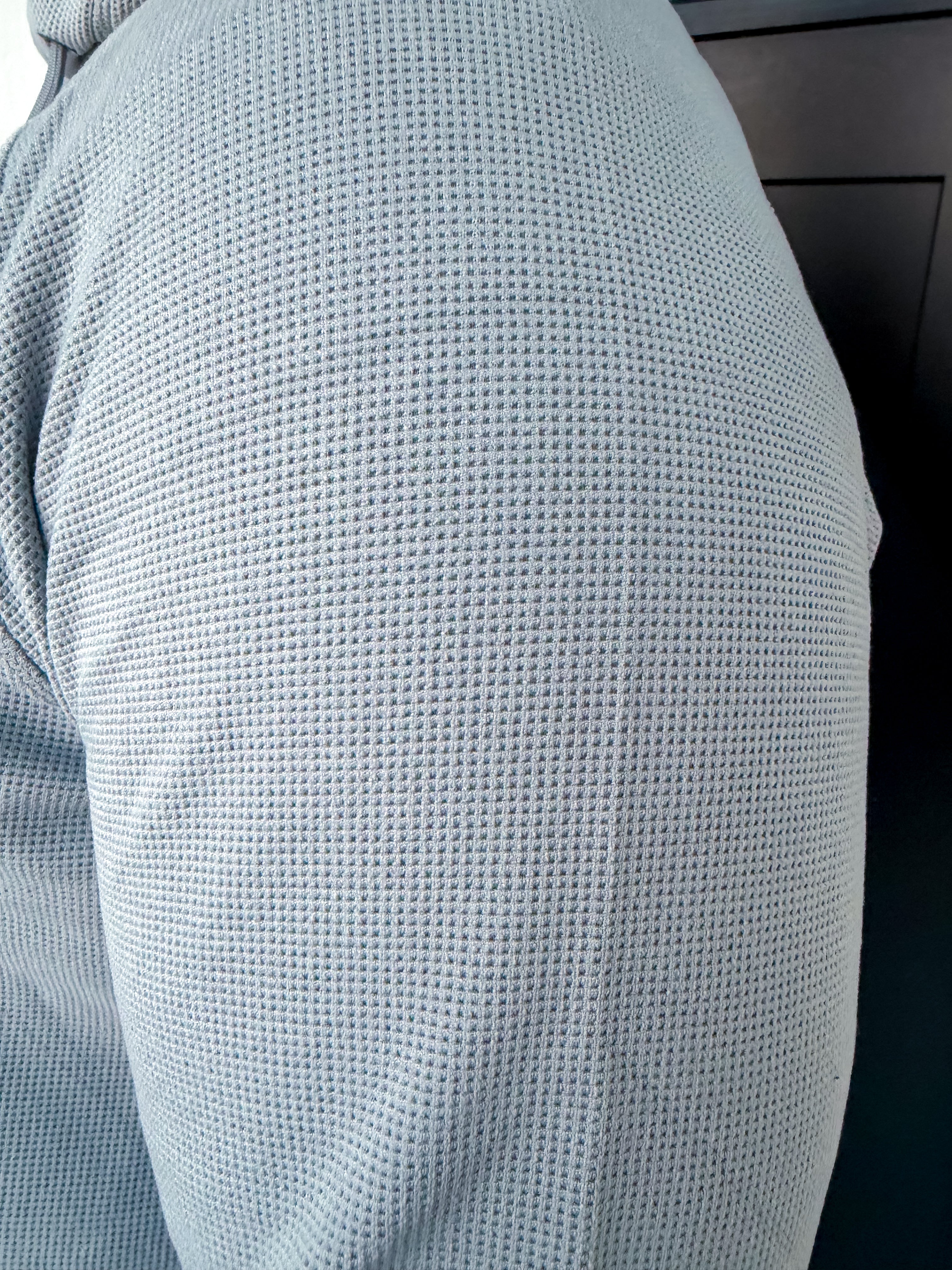 Men's Supreme Waffle Long Sleeve Hoodie