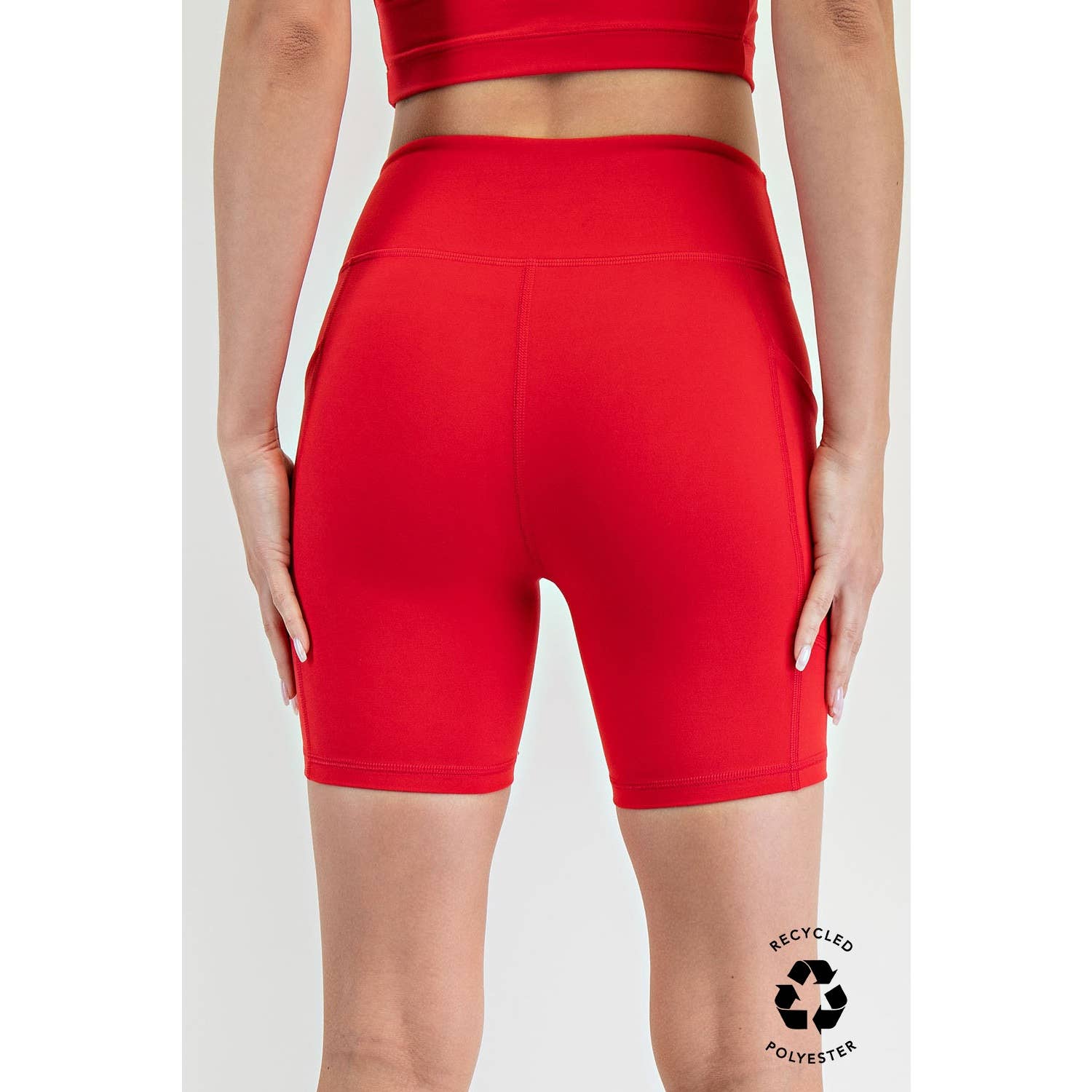 6 INCH BIKER SHORTS WITH SIDE POCKETS