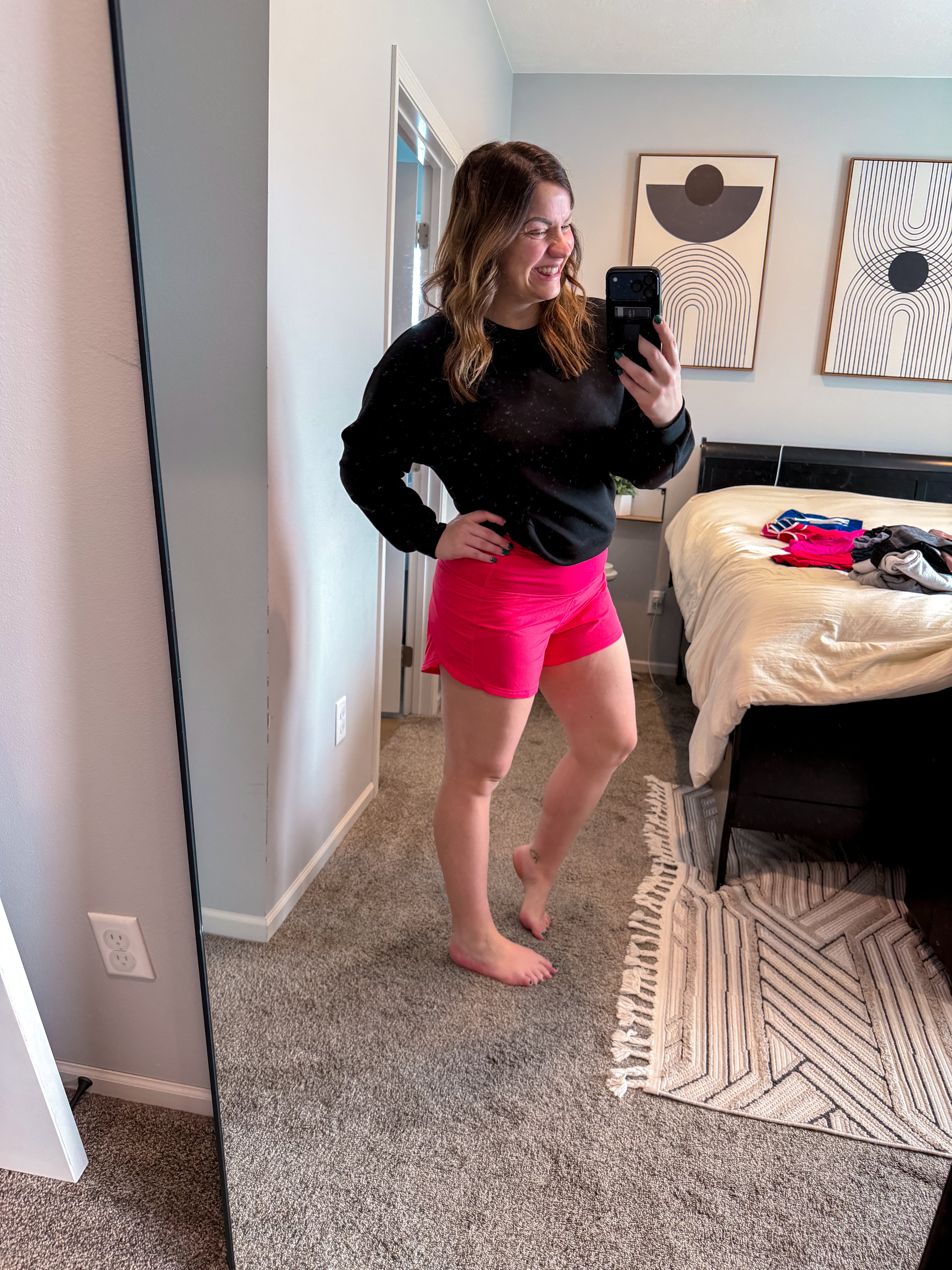 2 IN 1 STRETCH WOVEN ACTIVE SHORTS