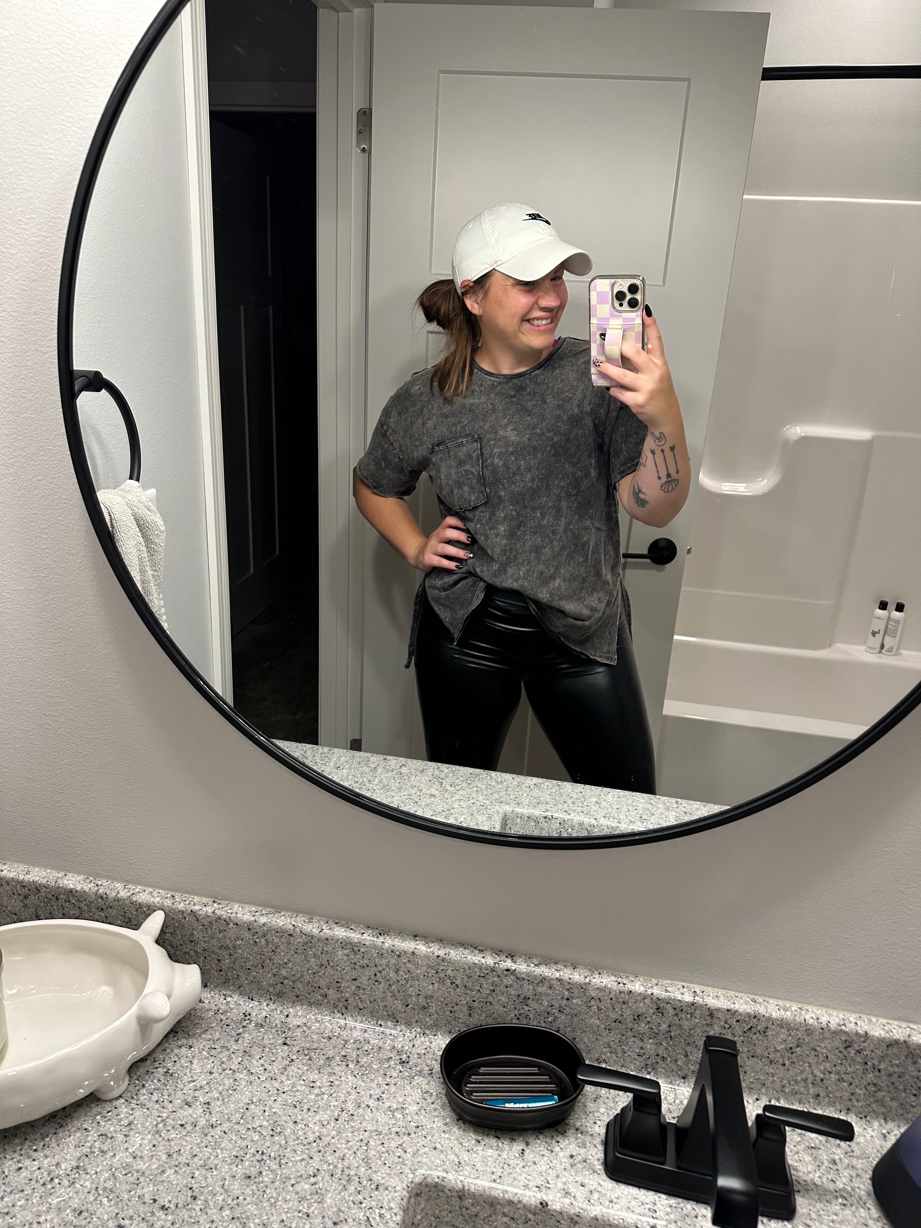 The Veronica Metallic Leggings