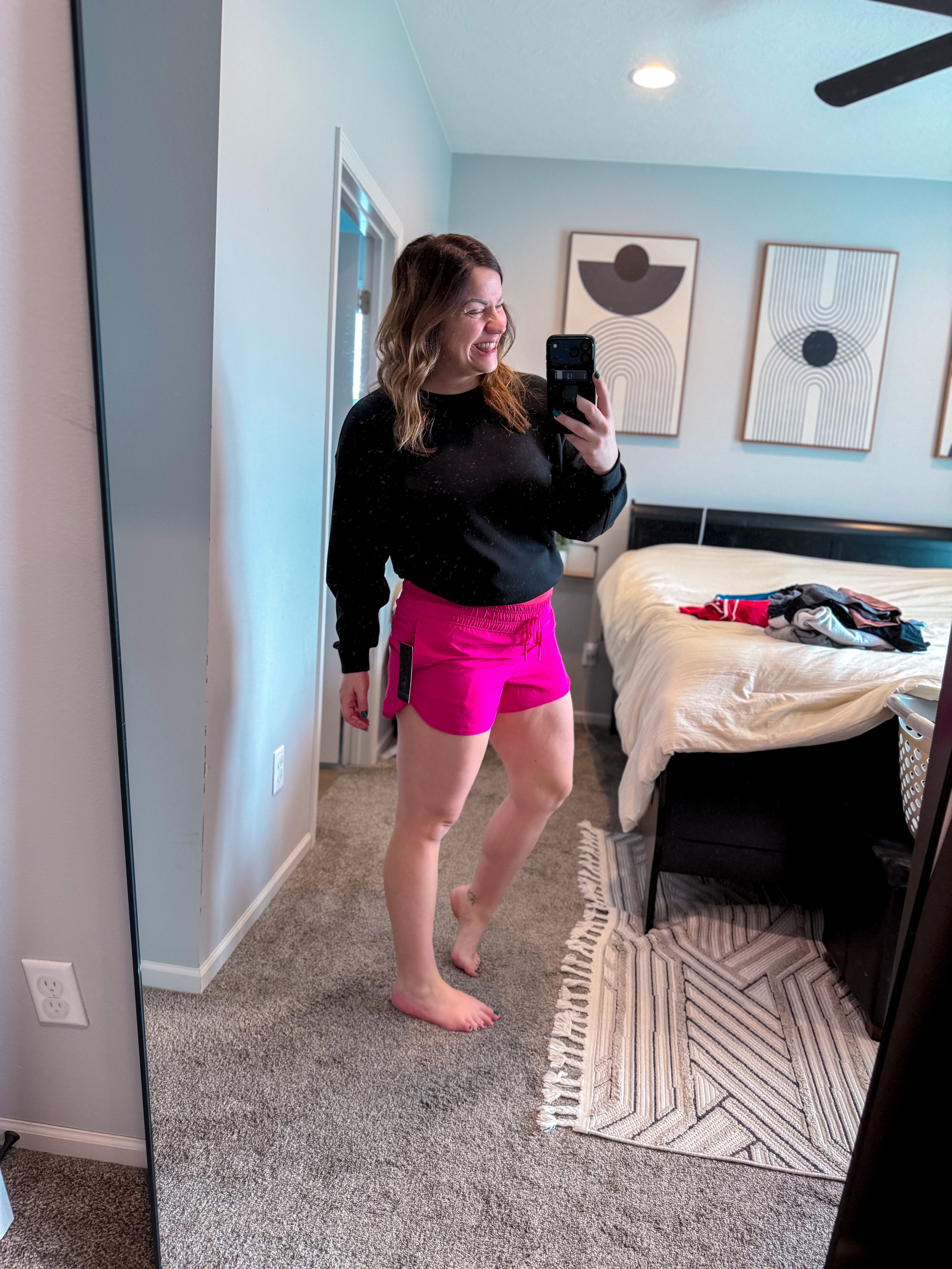 Women's Lightstreme Track Running Active Shorts