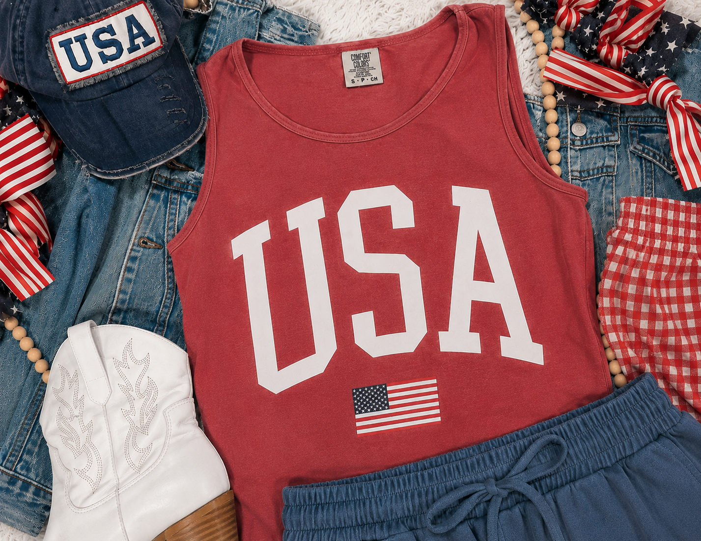 USA FLAG TANKS