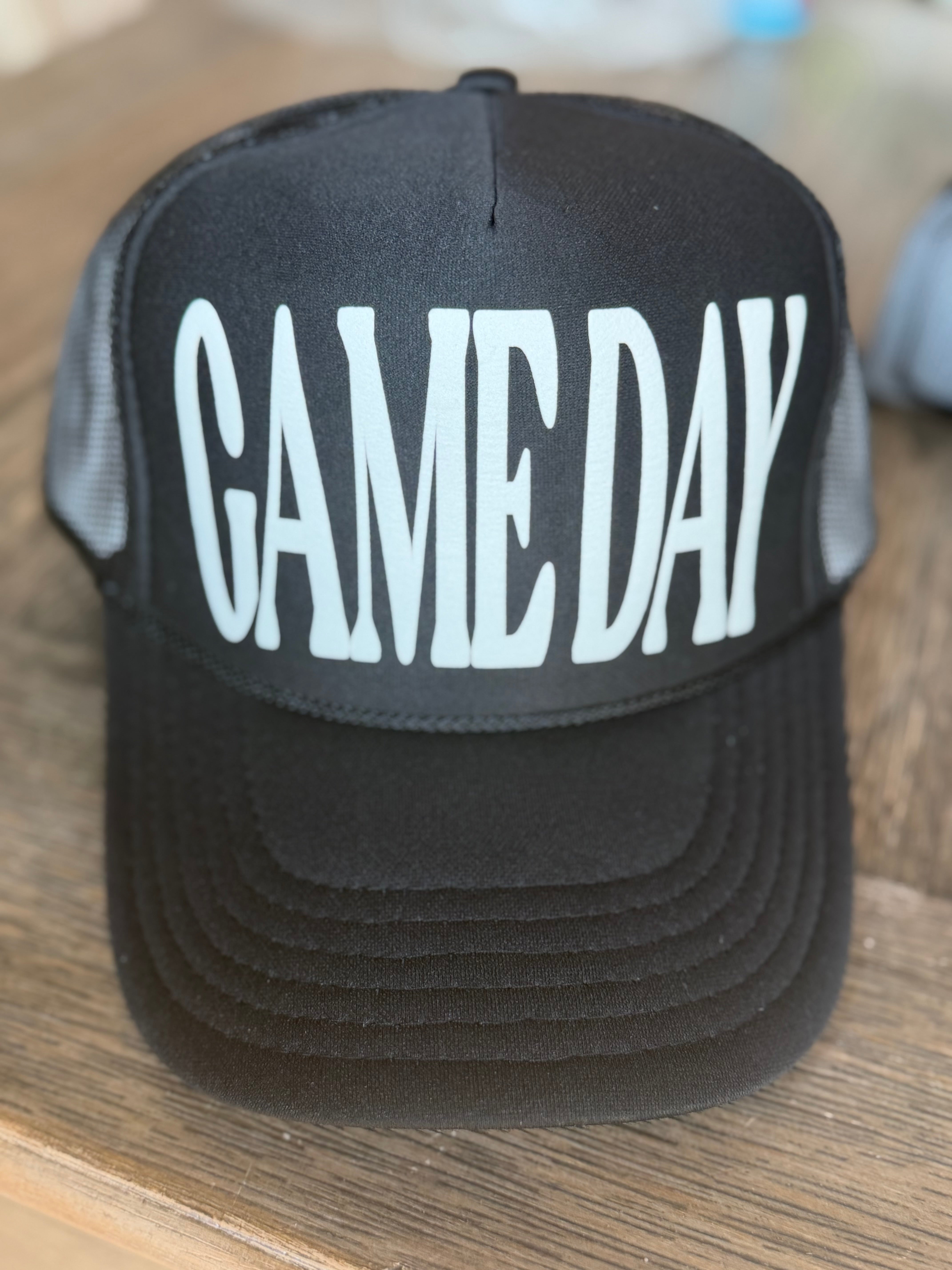 GAME DAY puff vinyl hat