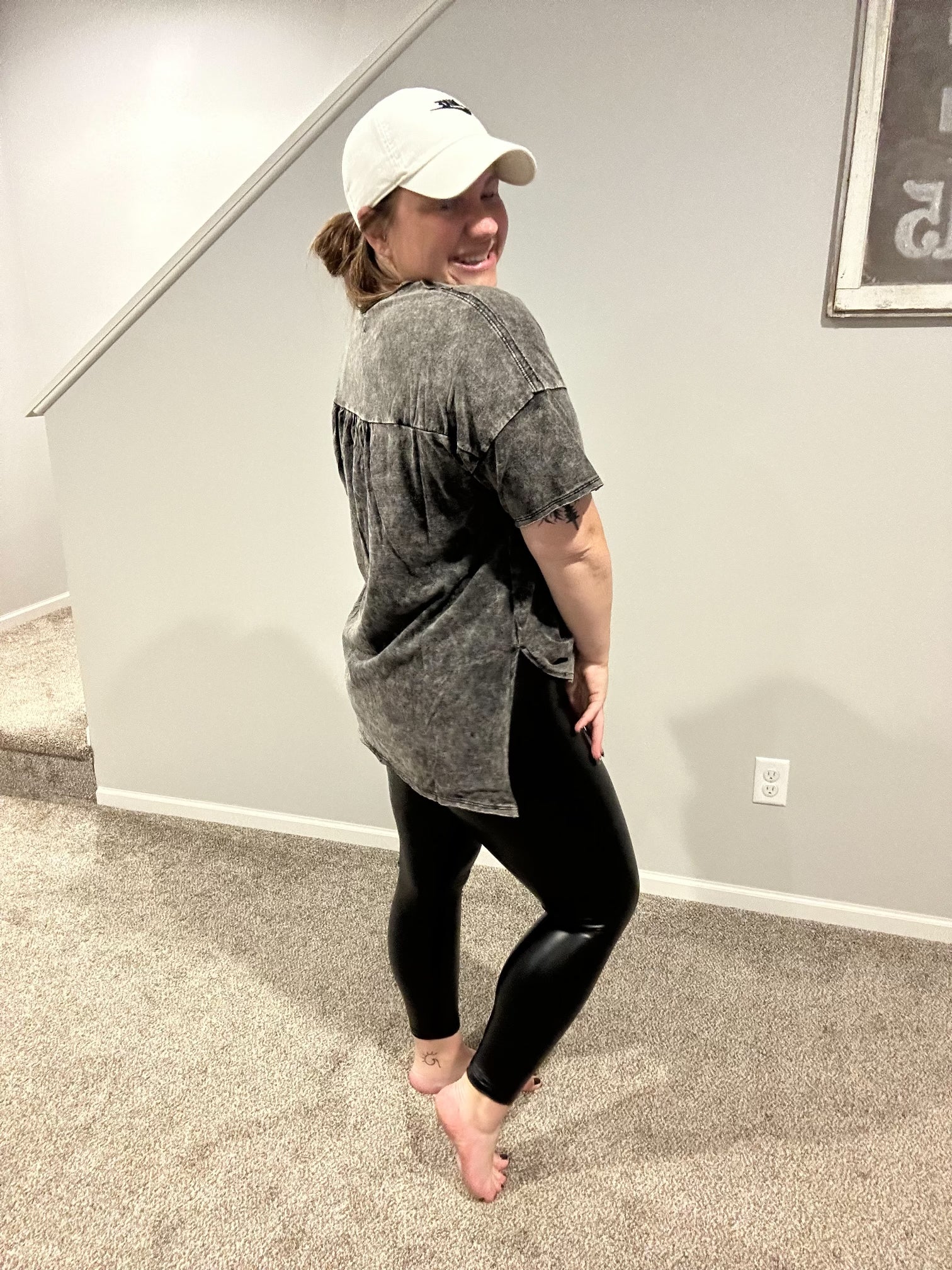 The Veronica Metallic Leggings