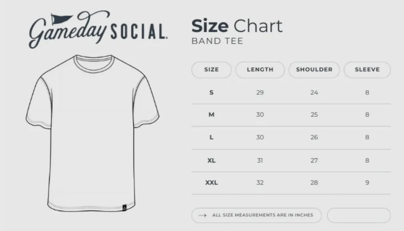 Iowa Southern Split Oversized Band Tee