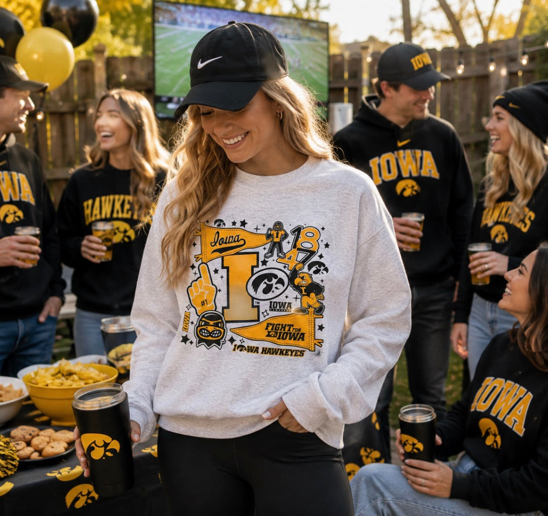 Iowa Vintage Crew Neck