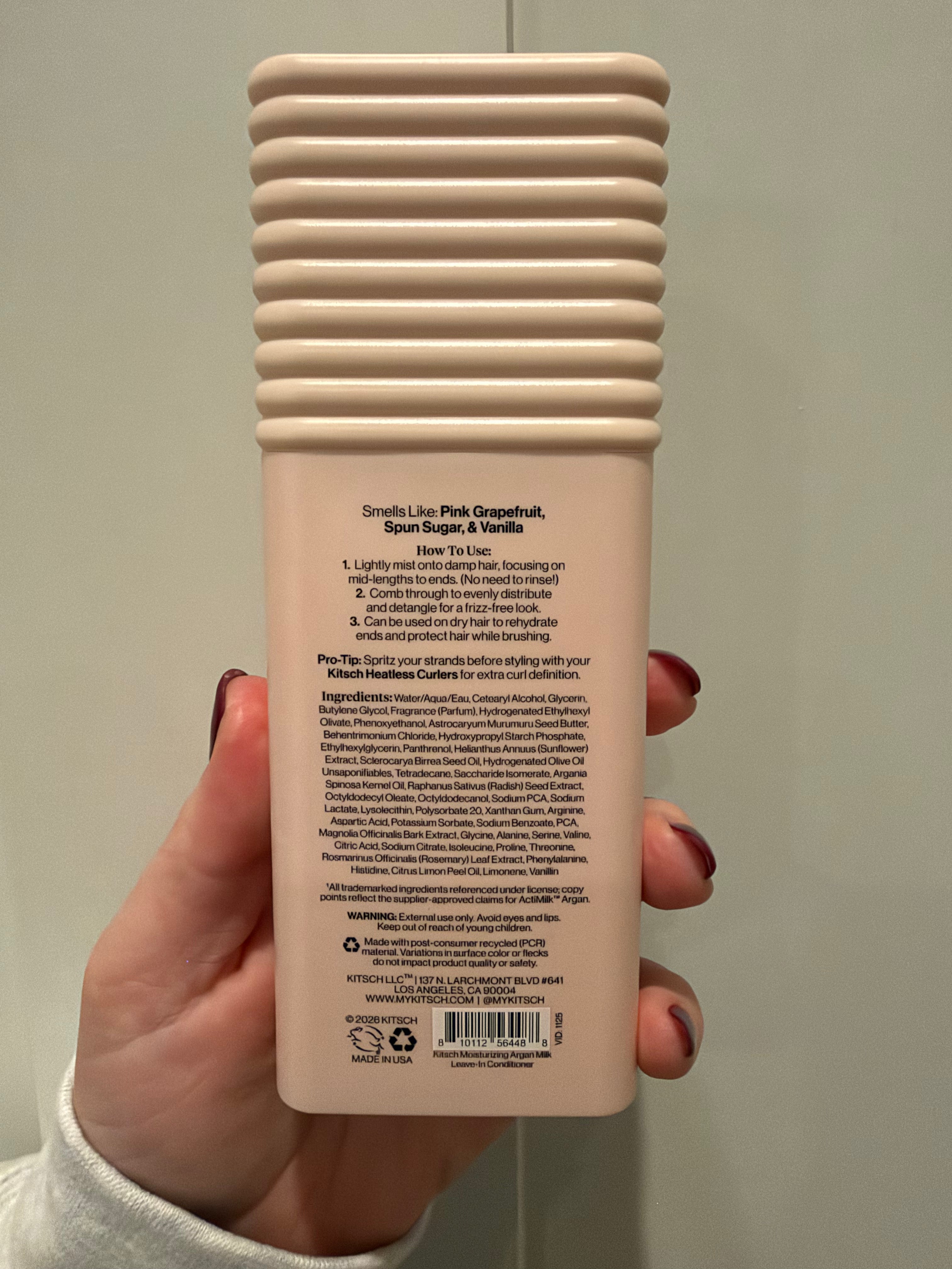 Moisturizing Argan Leave-In Conditioner