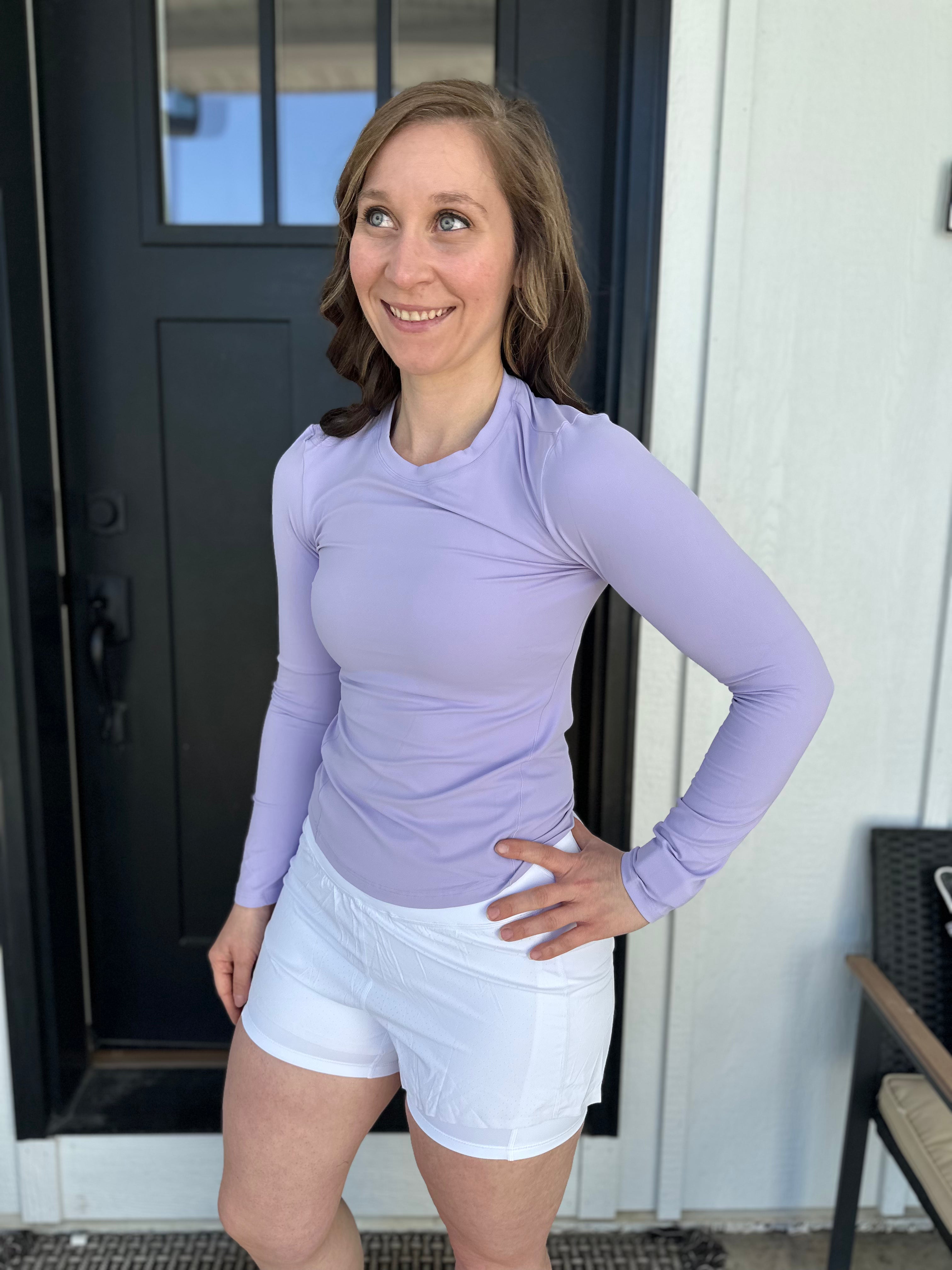 NUDE SLIMMING LONG SLEEVE YOGA TOP