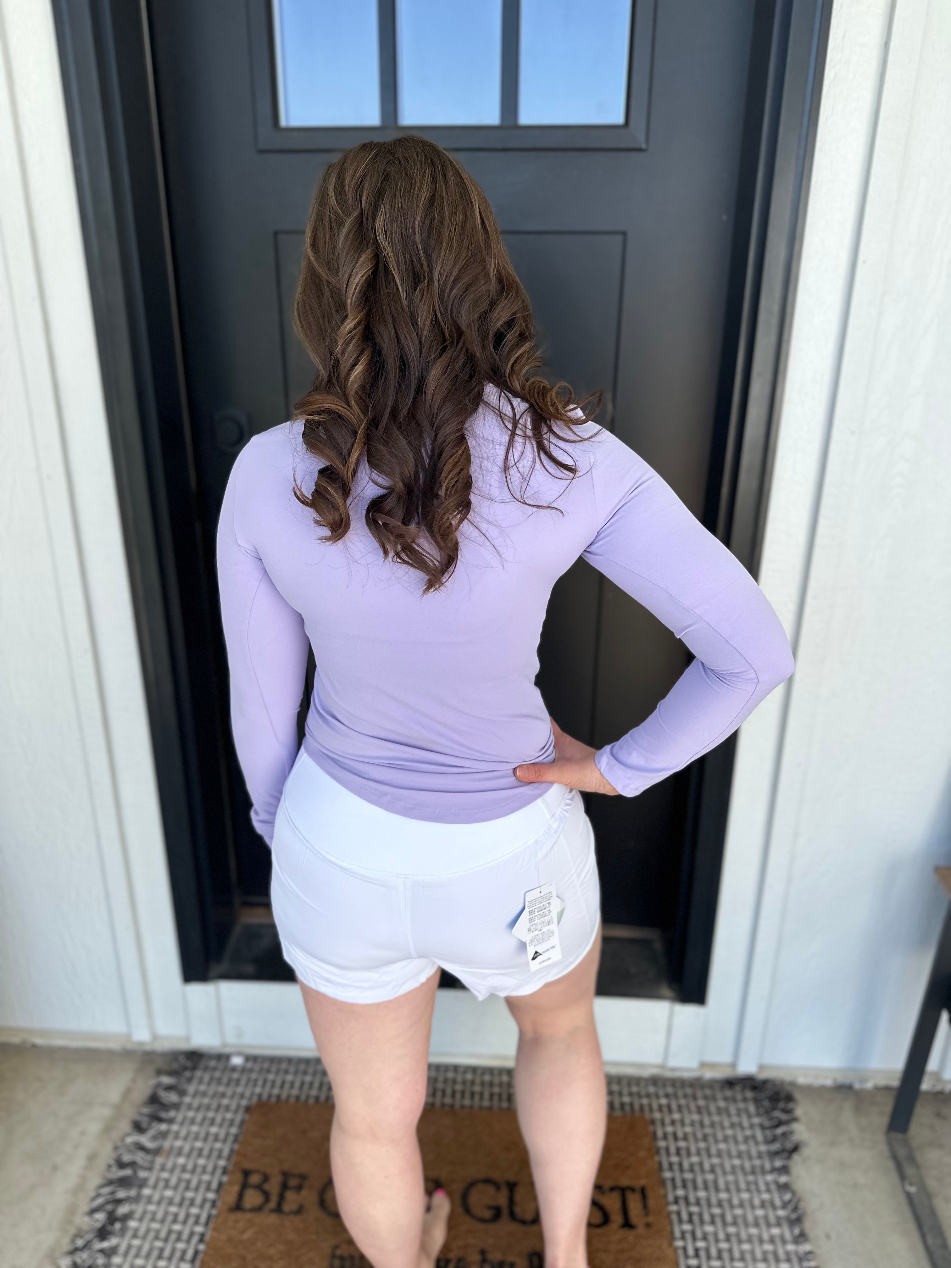 NUDE SLIMMING LONG SLEEVE YOGA TOP