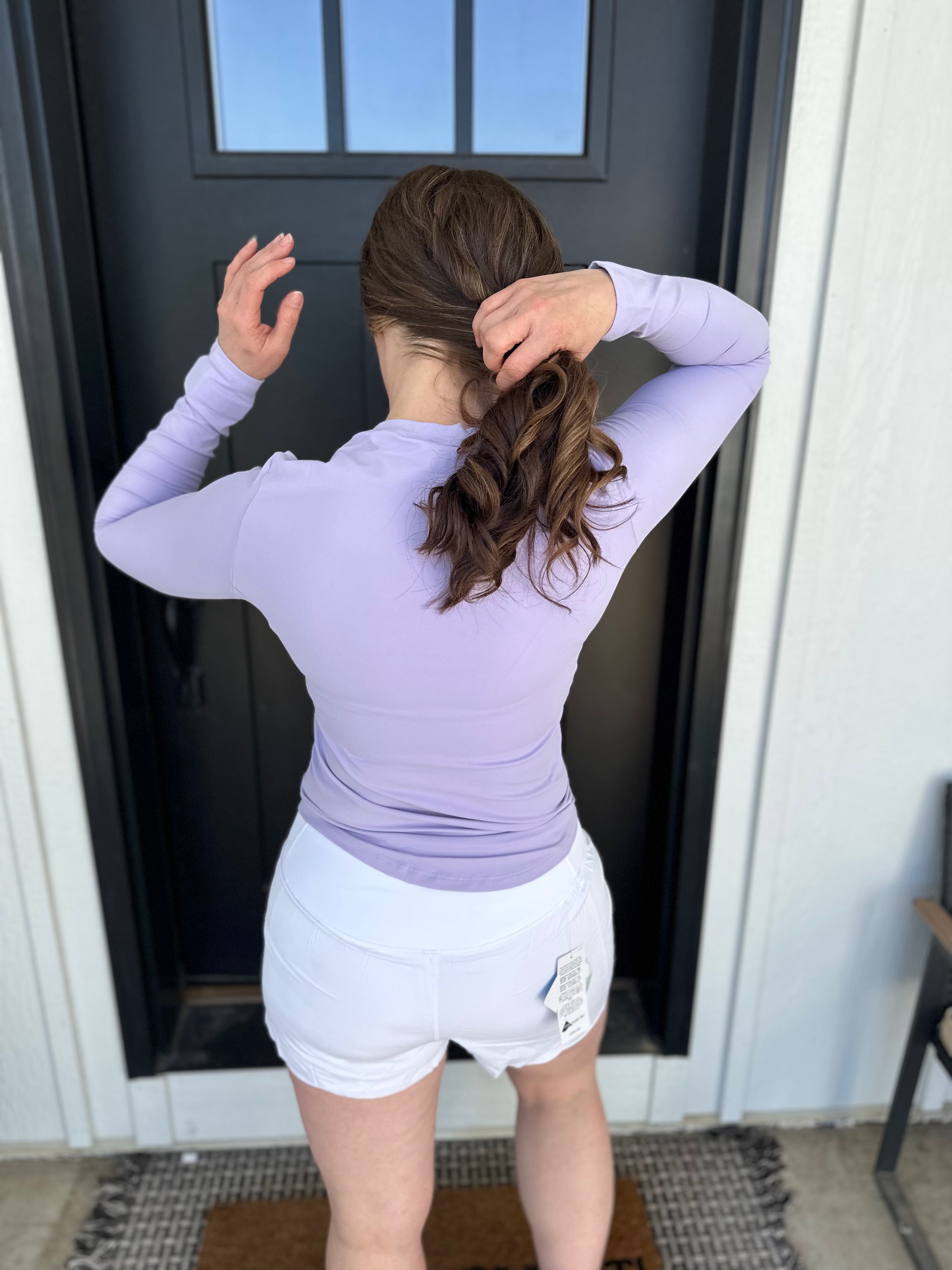 NUDE SLIMMING LONG SLEEVE YOGA TOP