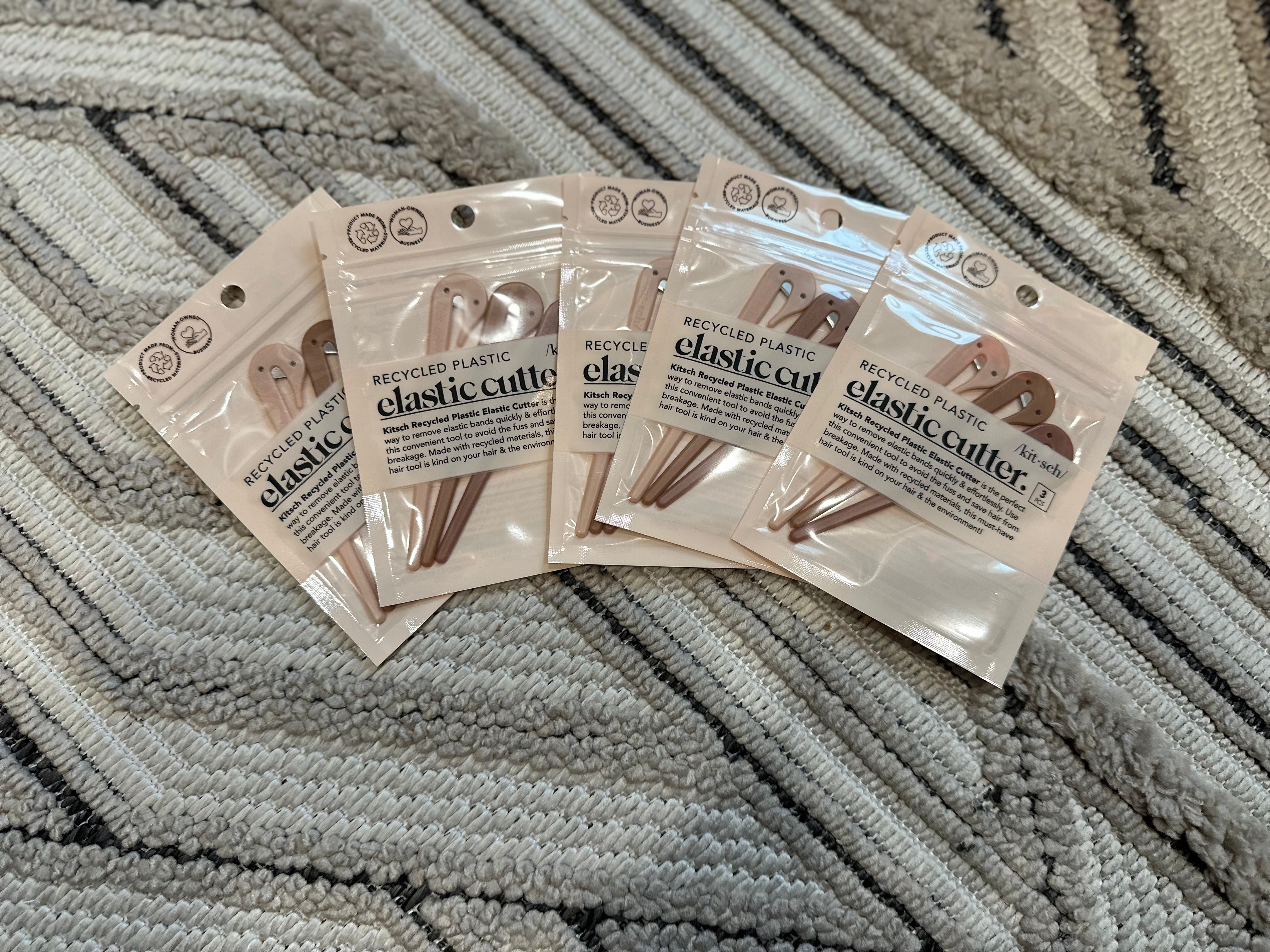 Eco-Friendly Elastic Cutters 3pc Set - Multi-coloured