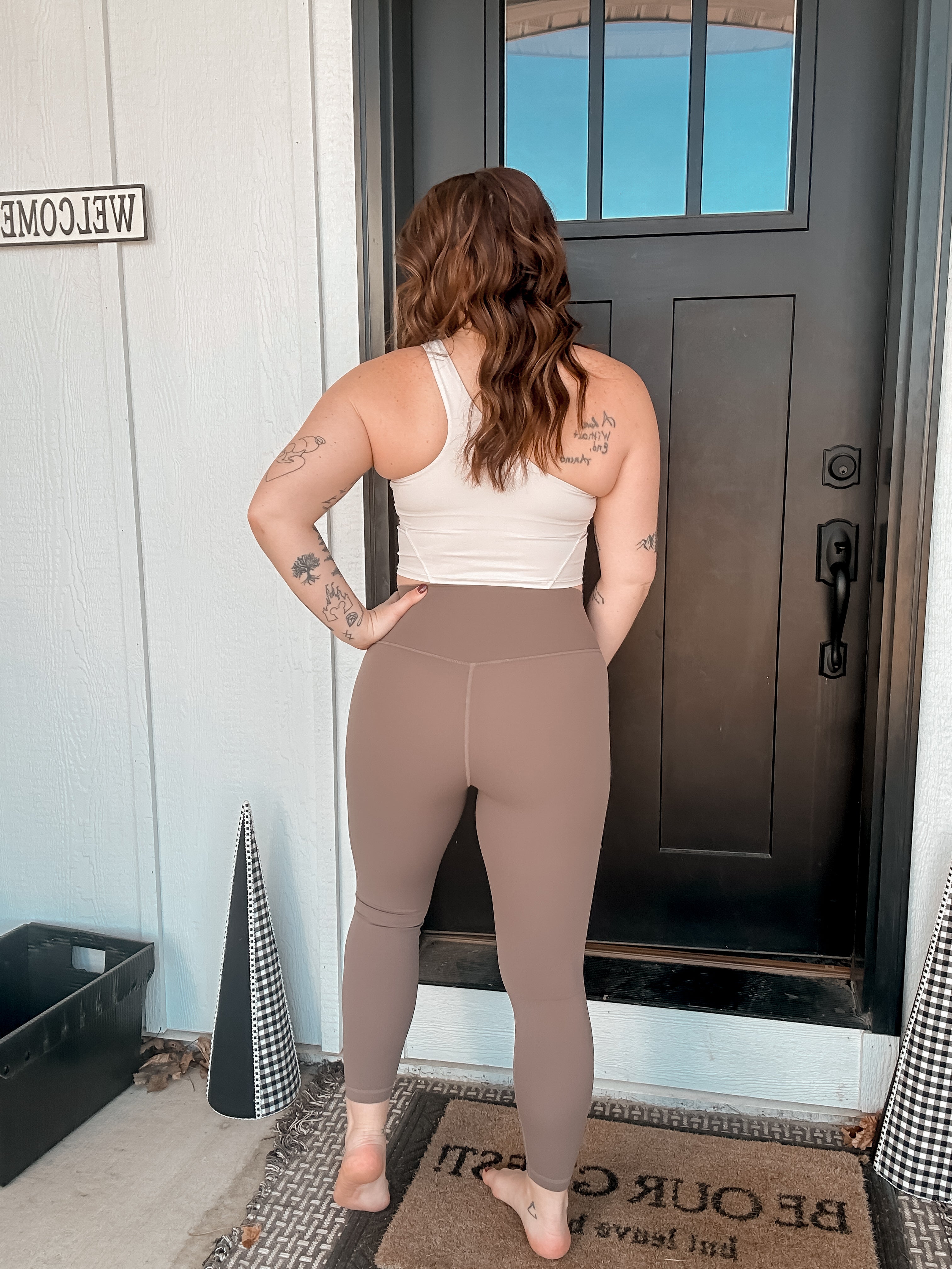 Naomi Cross Over High Waist Leggings