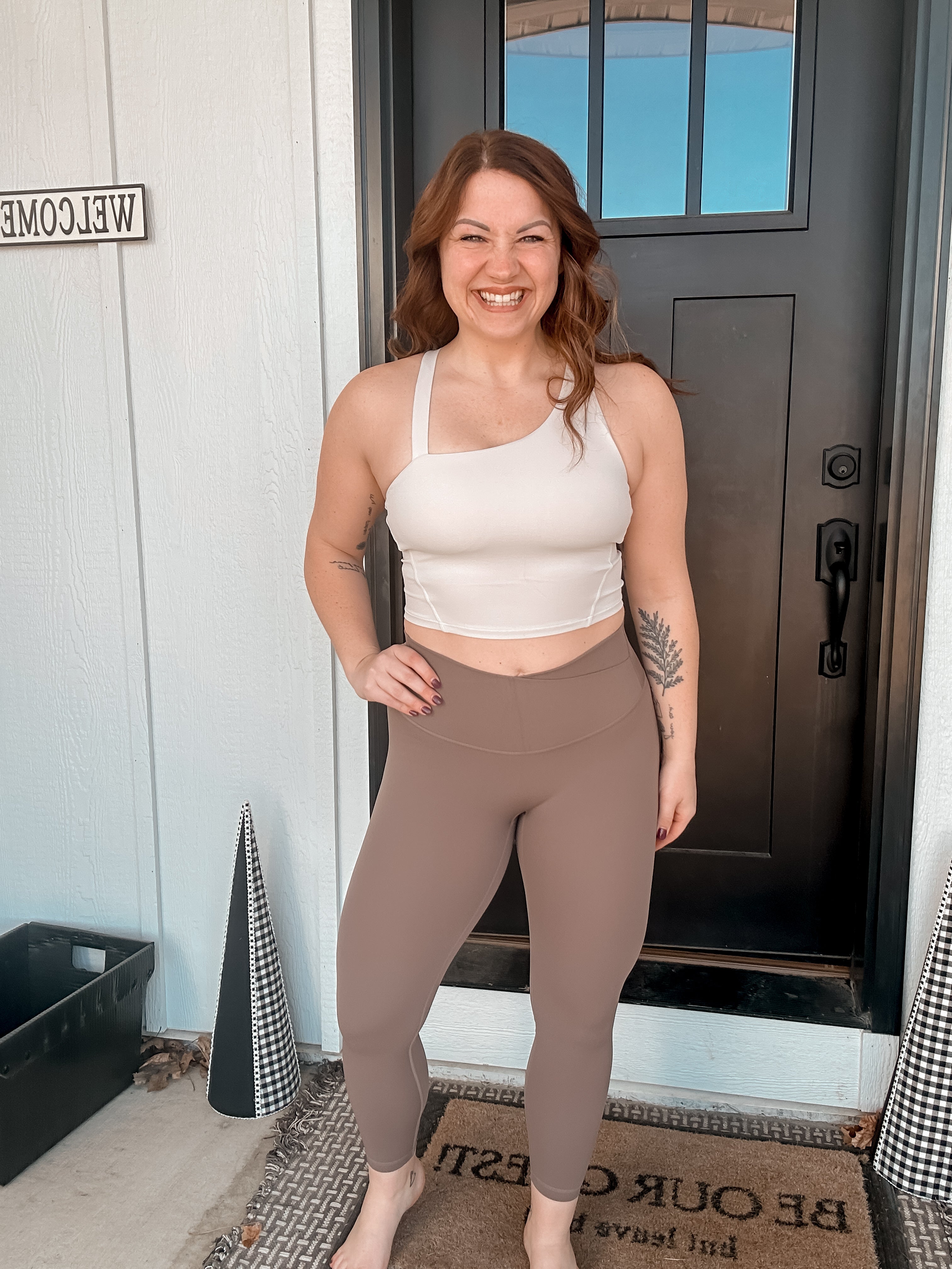 Naomi Cross Over High Waist Leggings