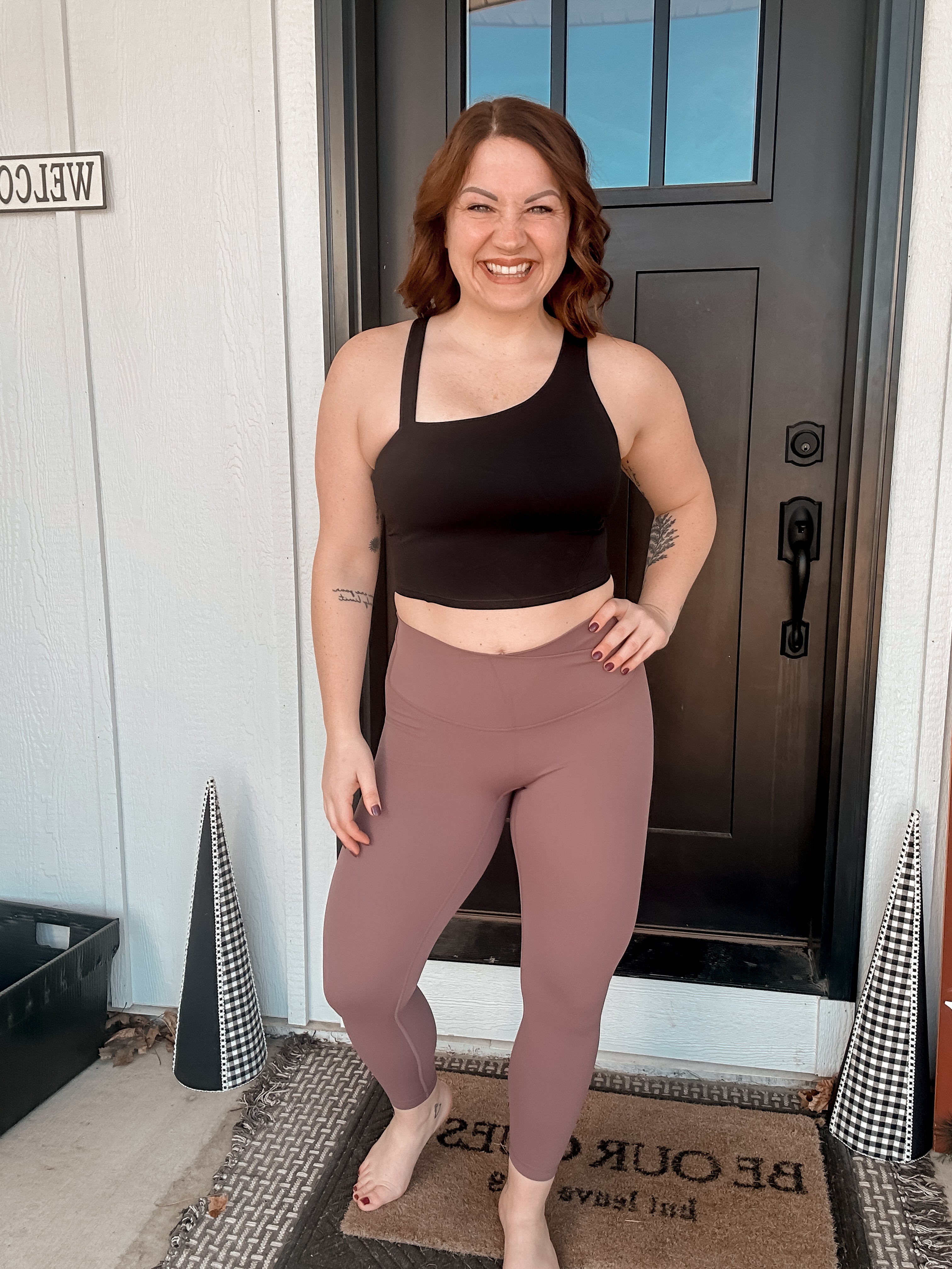 Naomi Cross Over High Waist Leggings