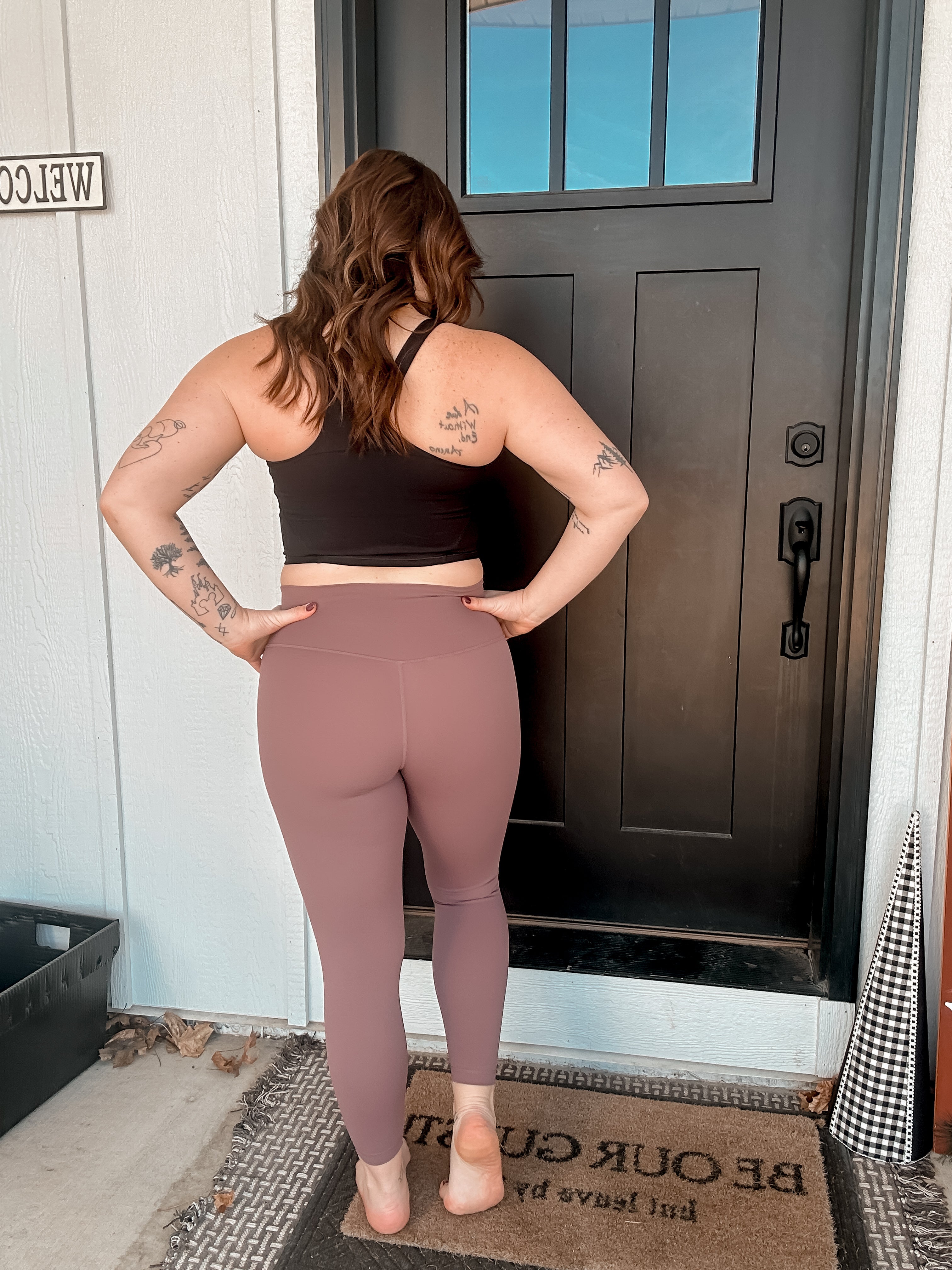 Naomi Cross Over High Waist Leggings
