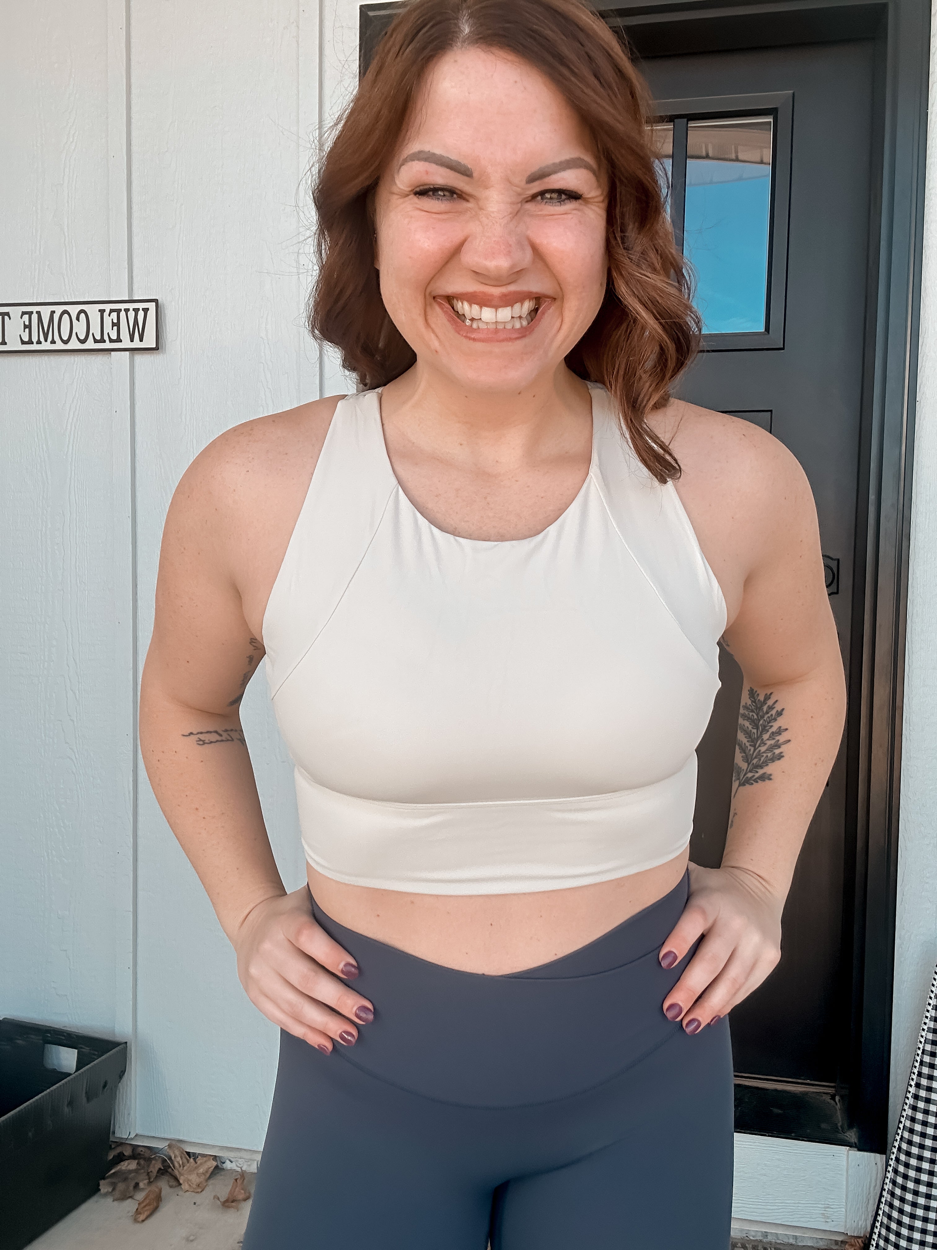 Lotus Longlined Molded Cup Sports Bra