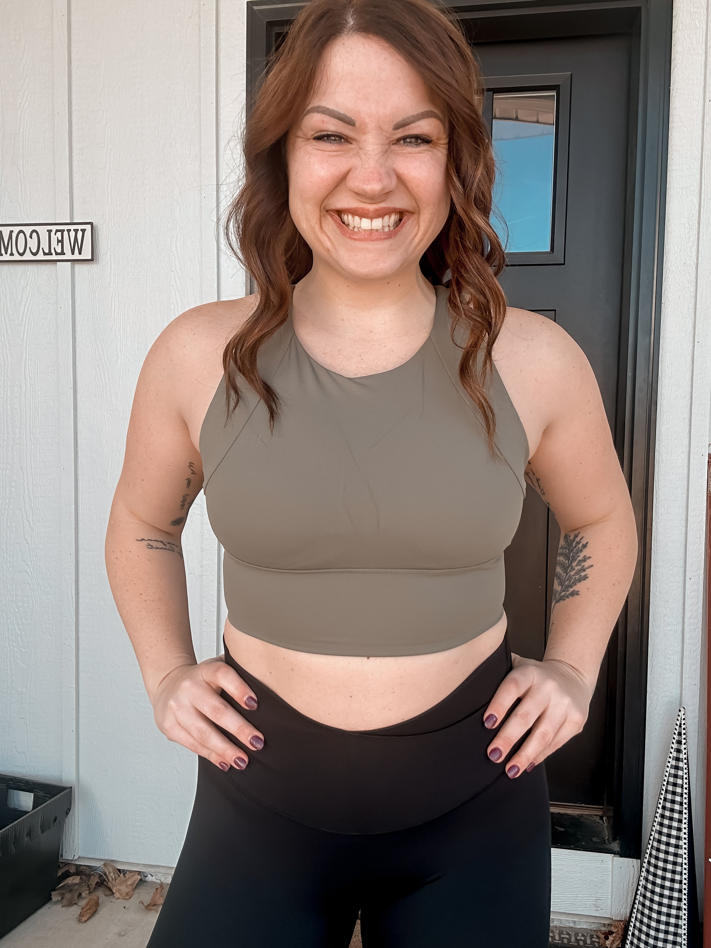 Lotus Longlined Molded Cup Sports Bra