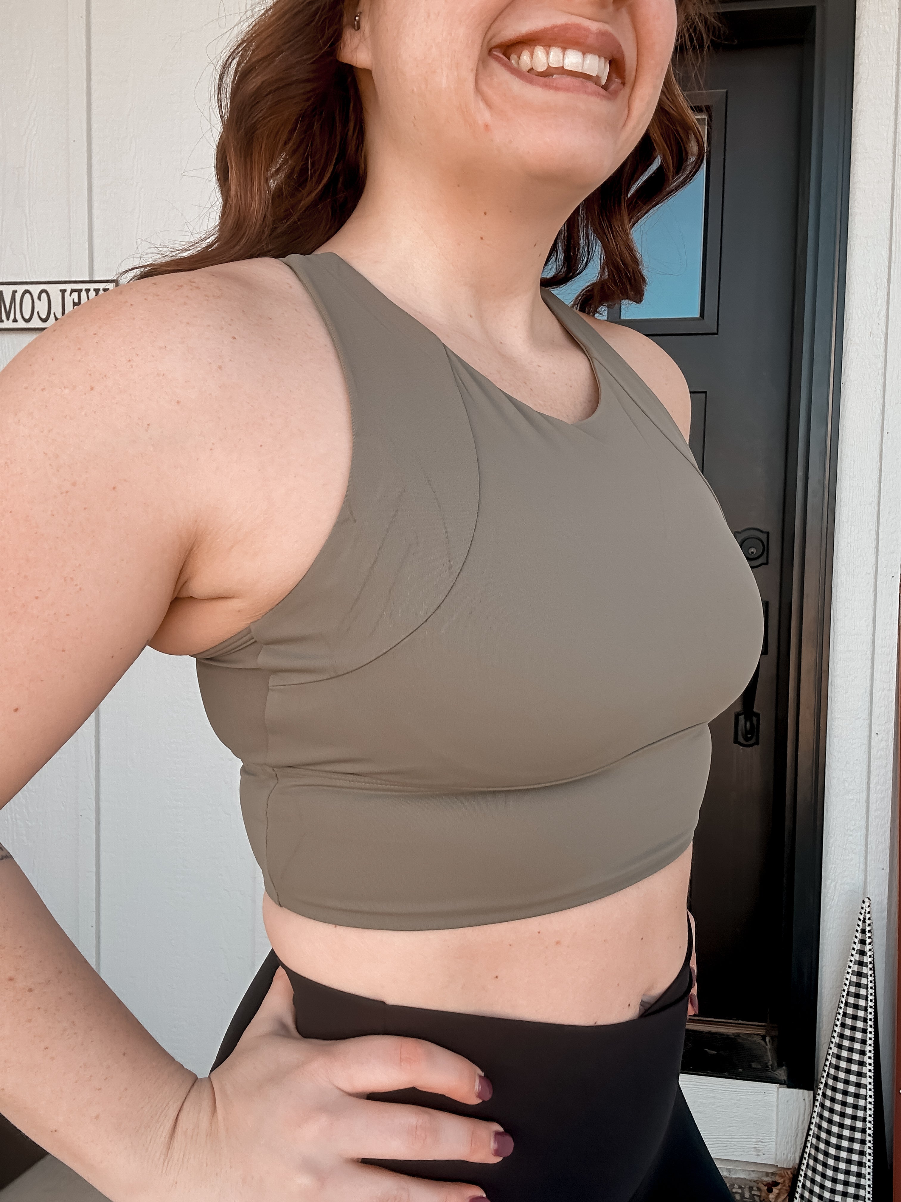 Lotus Longlined Molded Cup Sports Bra