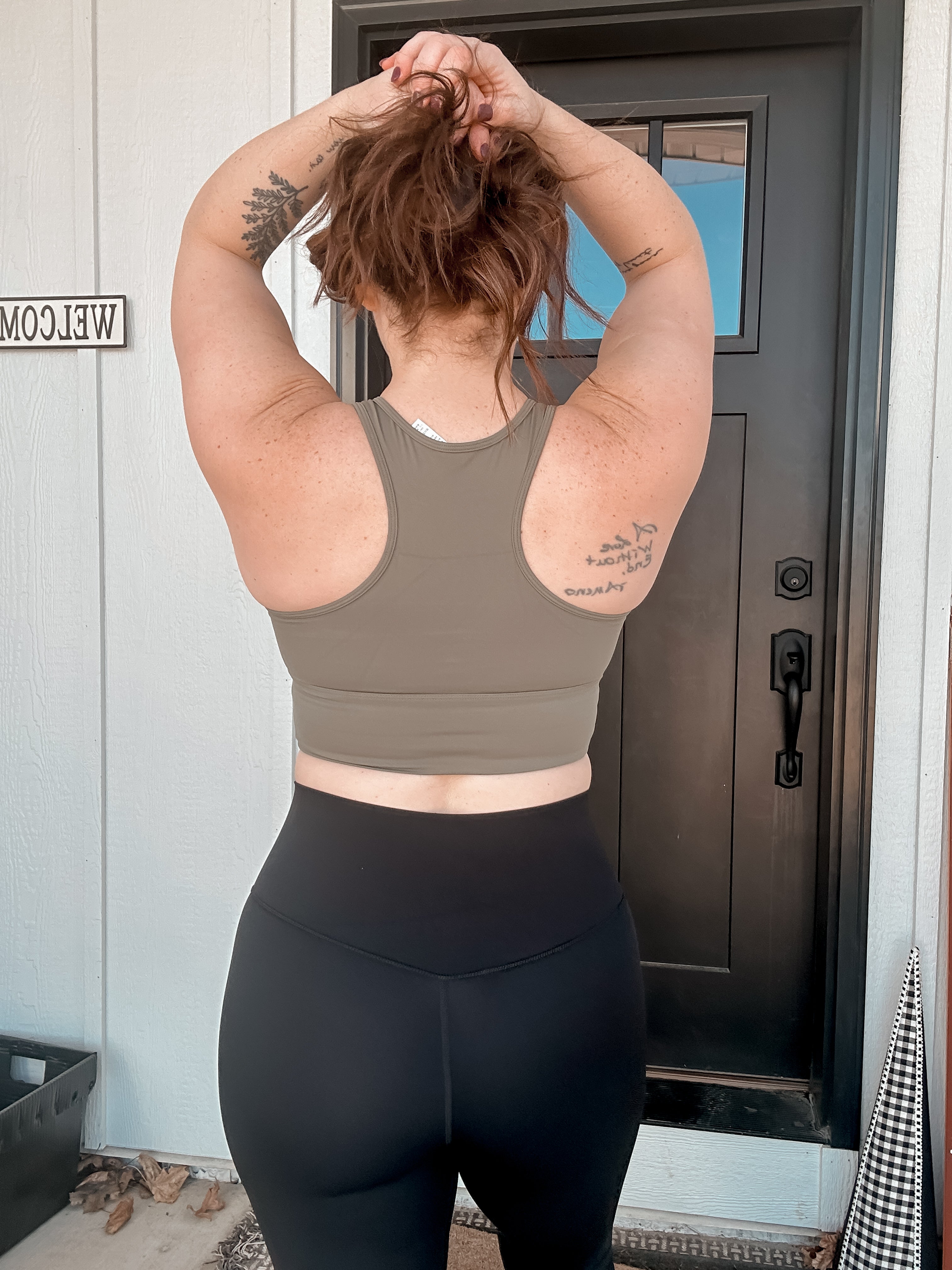 Lotus Longlined Molded Cup Sports Bra