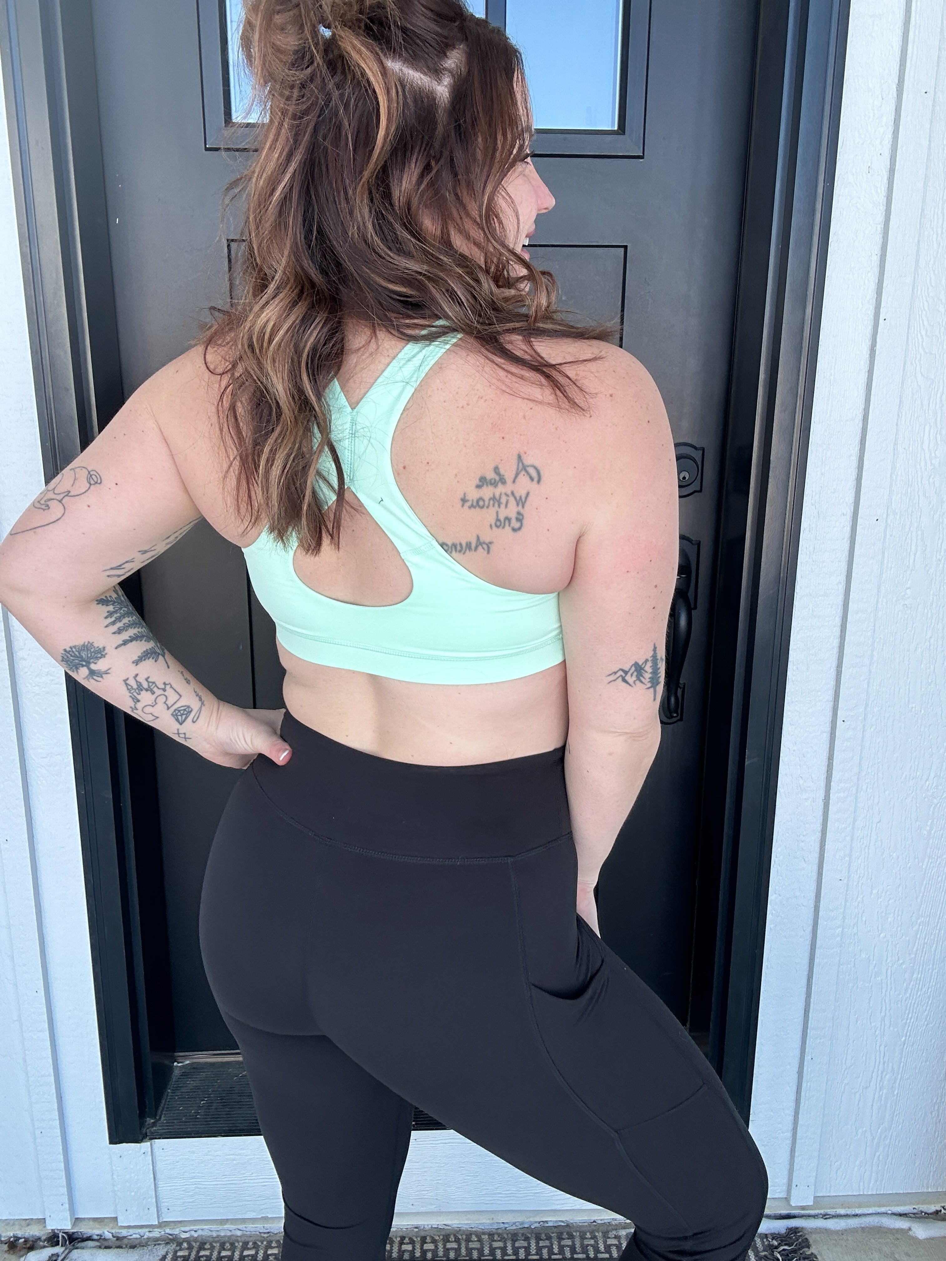 Butter Crossback Bra