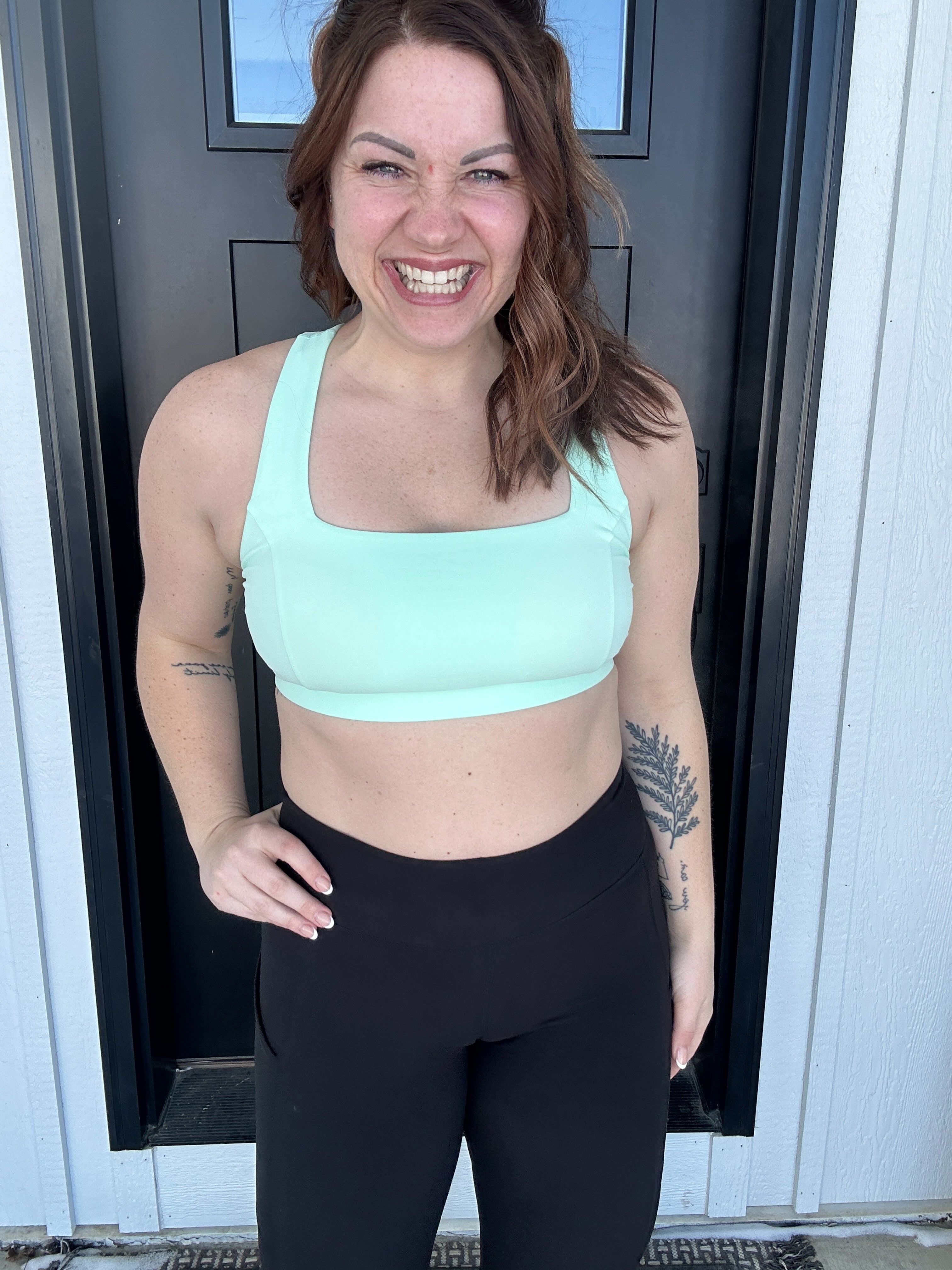 Butter Crossback Bra