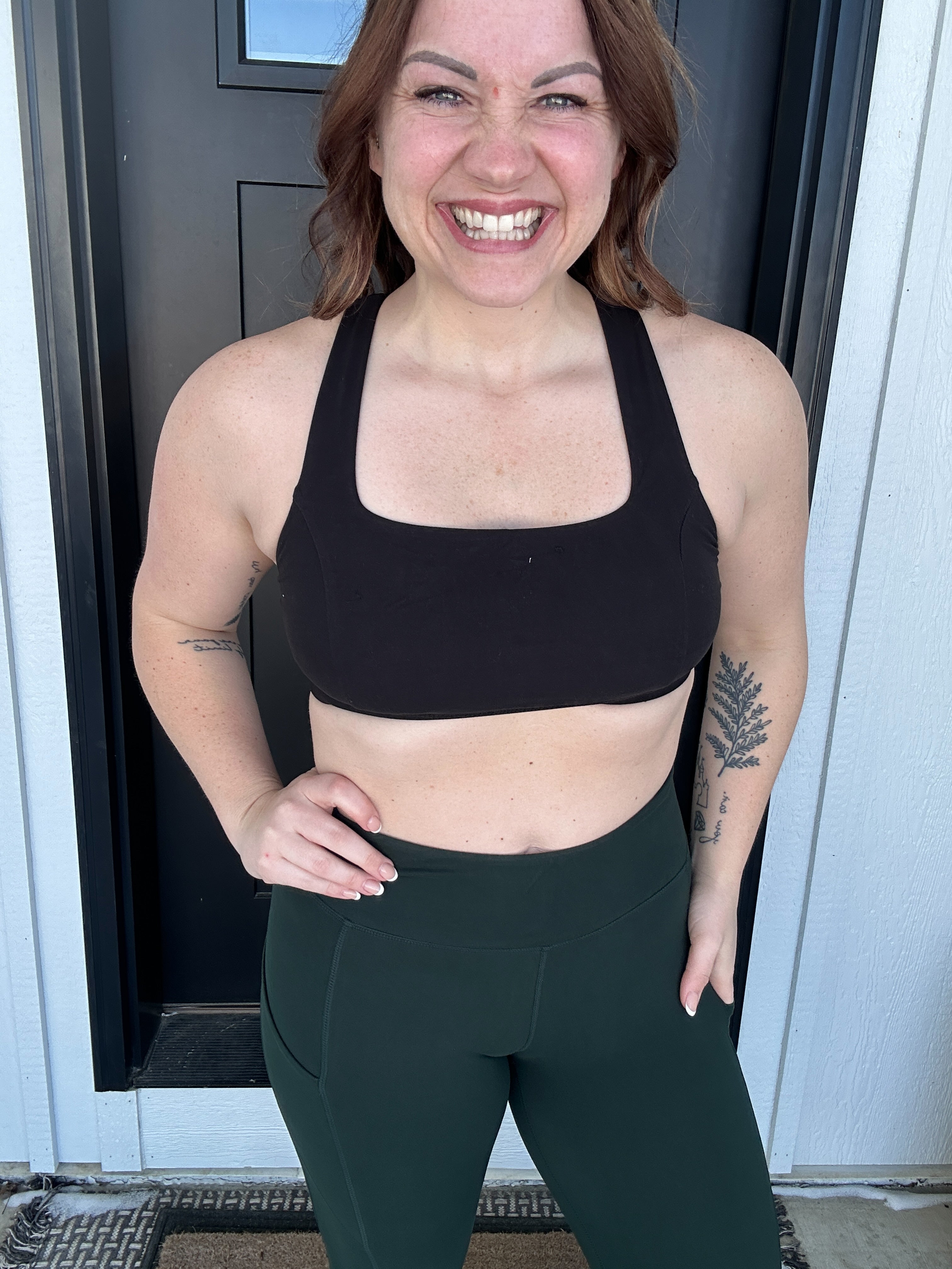 Butter Crossback Bra