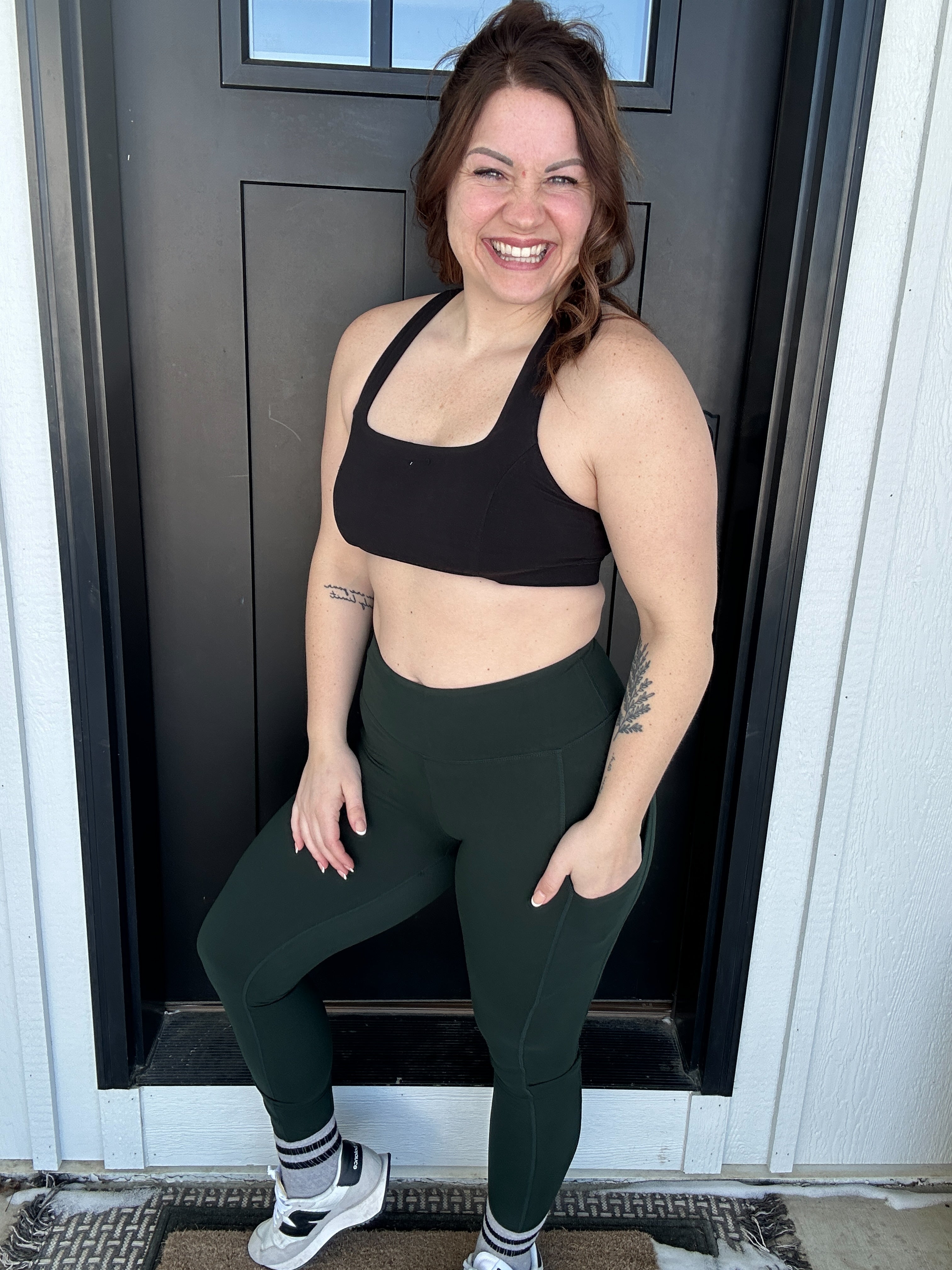 BUTTER SOFT BASIC LEGGING WITH POCKETS