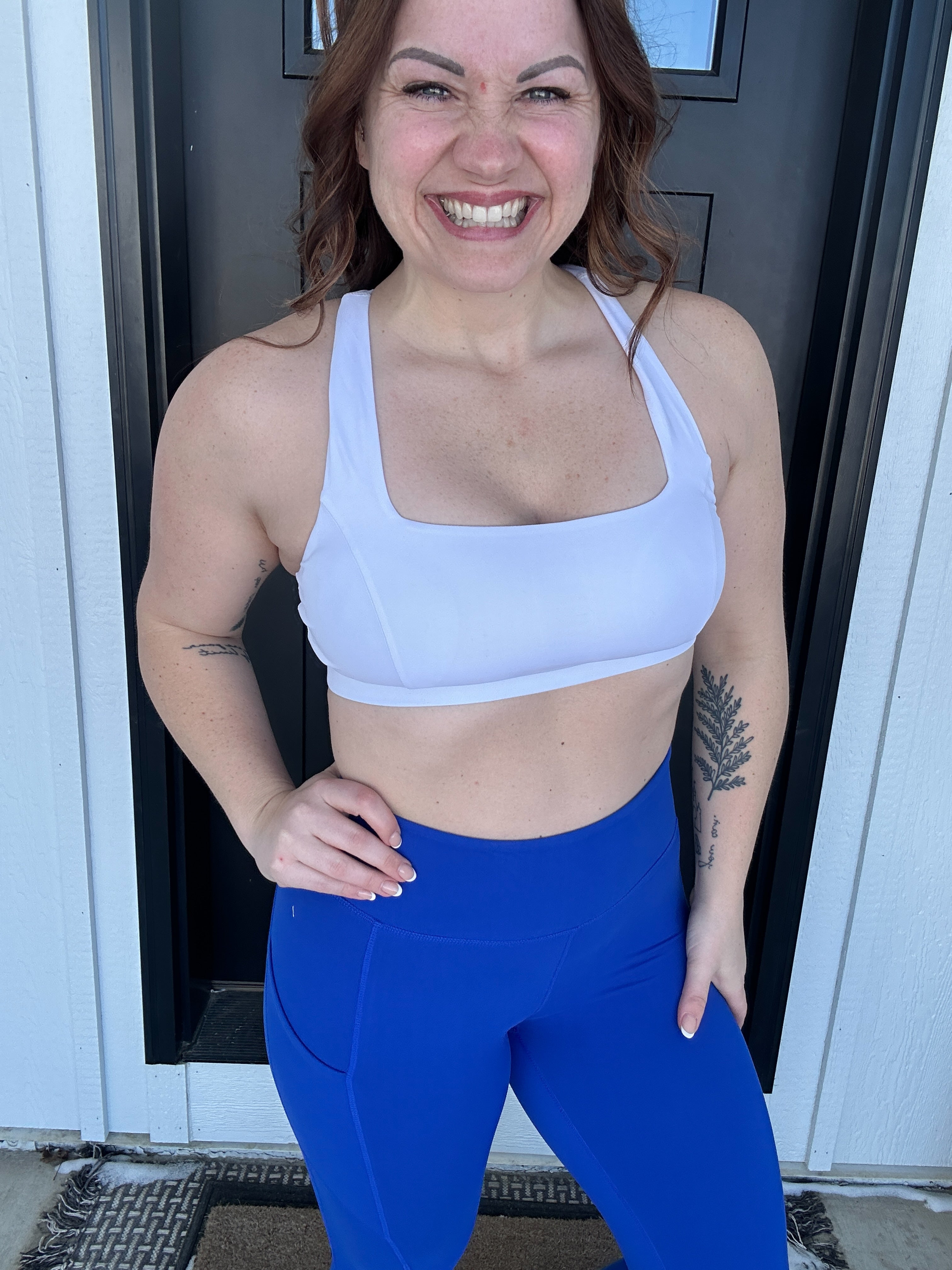 Butter Crossback Bra