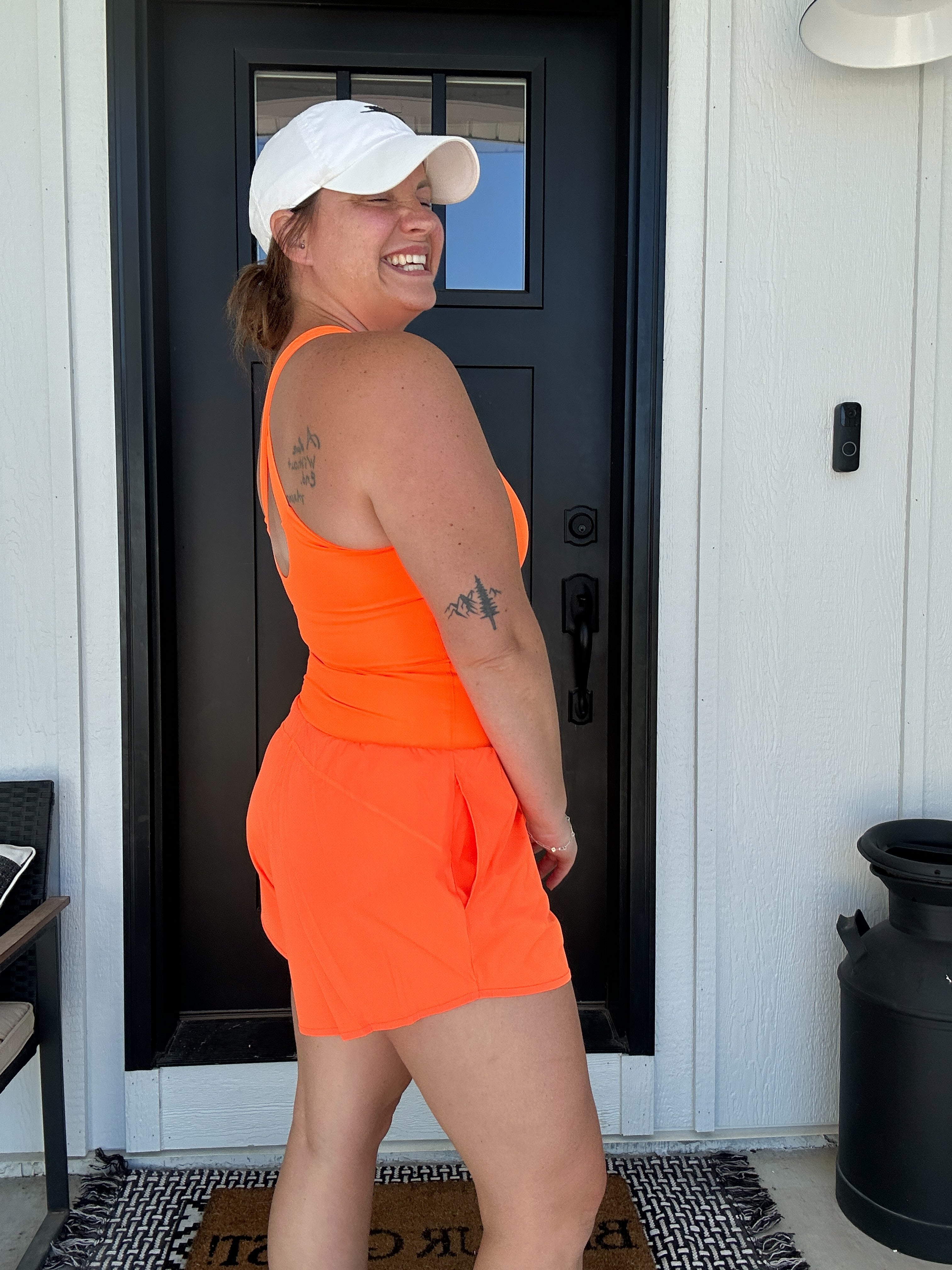 RECYCLED BUTTER NYLON RUNSIE