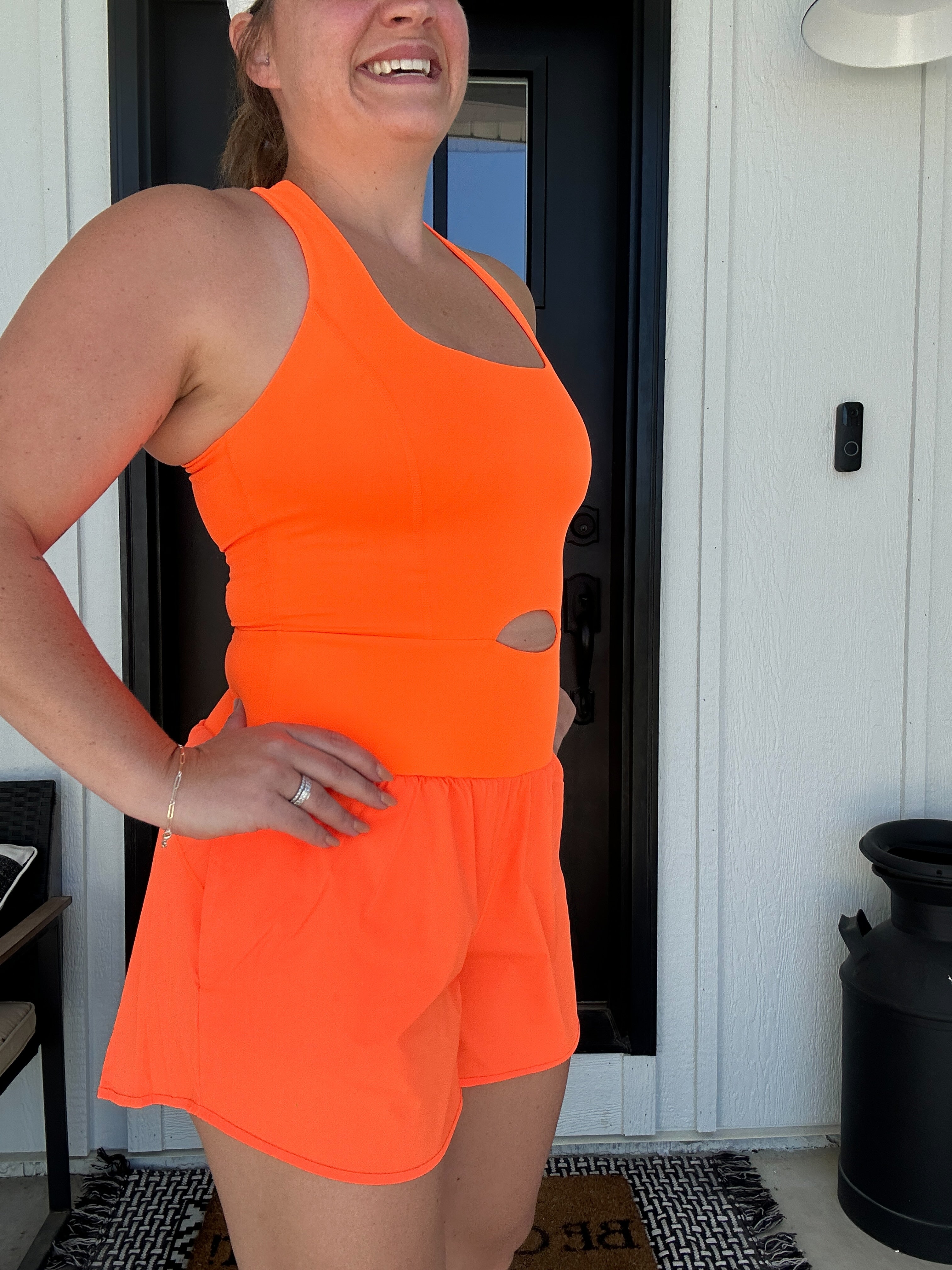 RECYCLED BUTTER NYLON RUNSIE