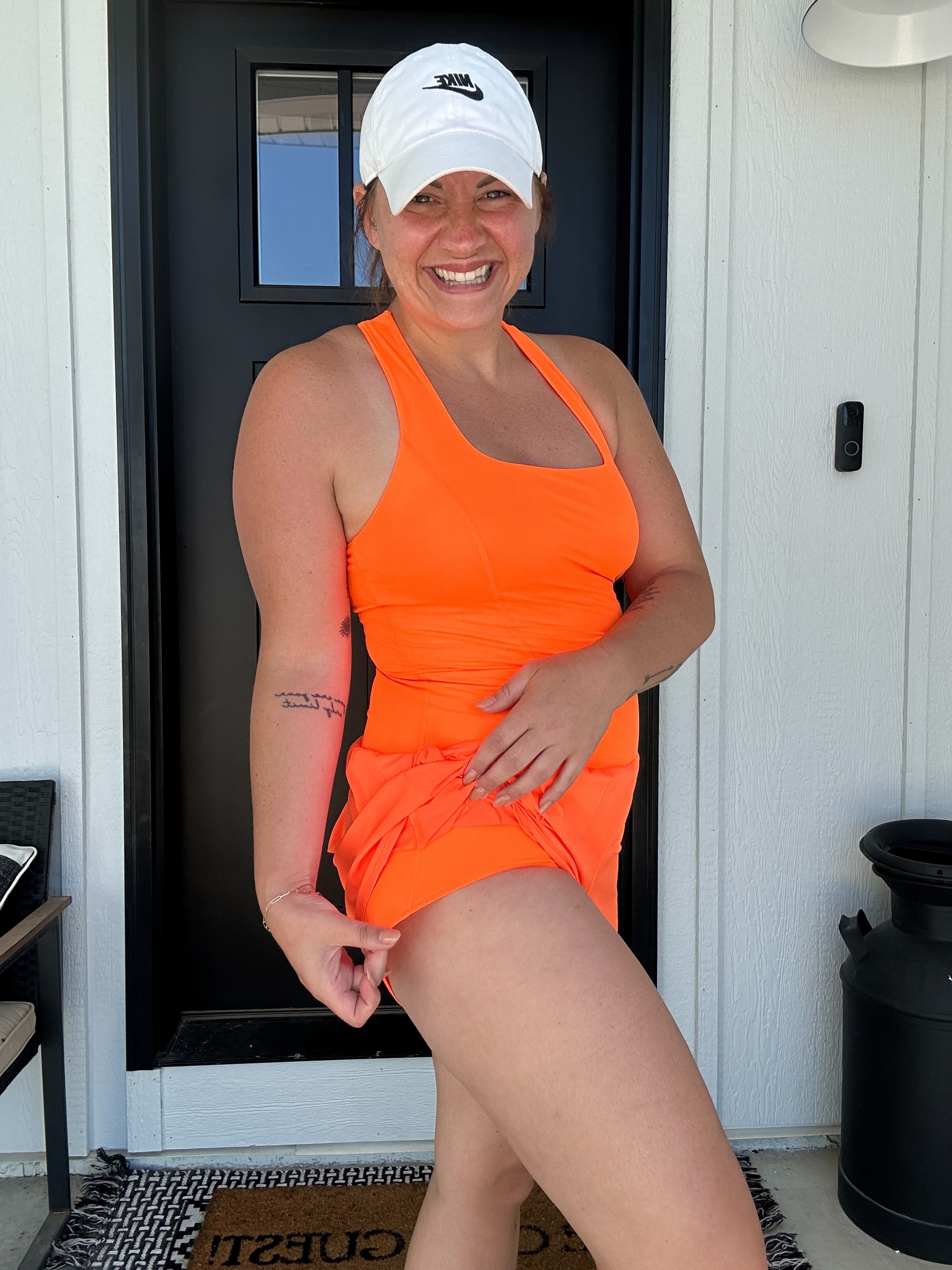 RECYCLED BUTTER NYLON RUNSIE