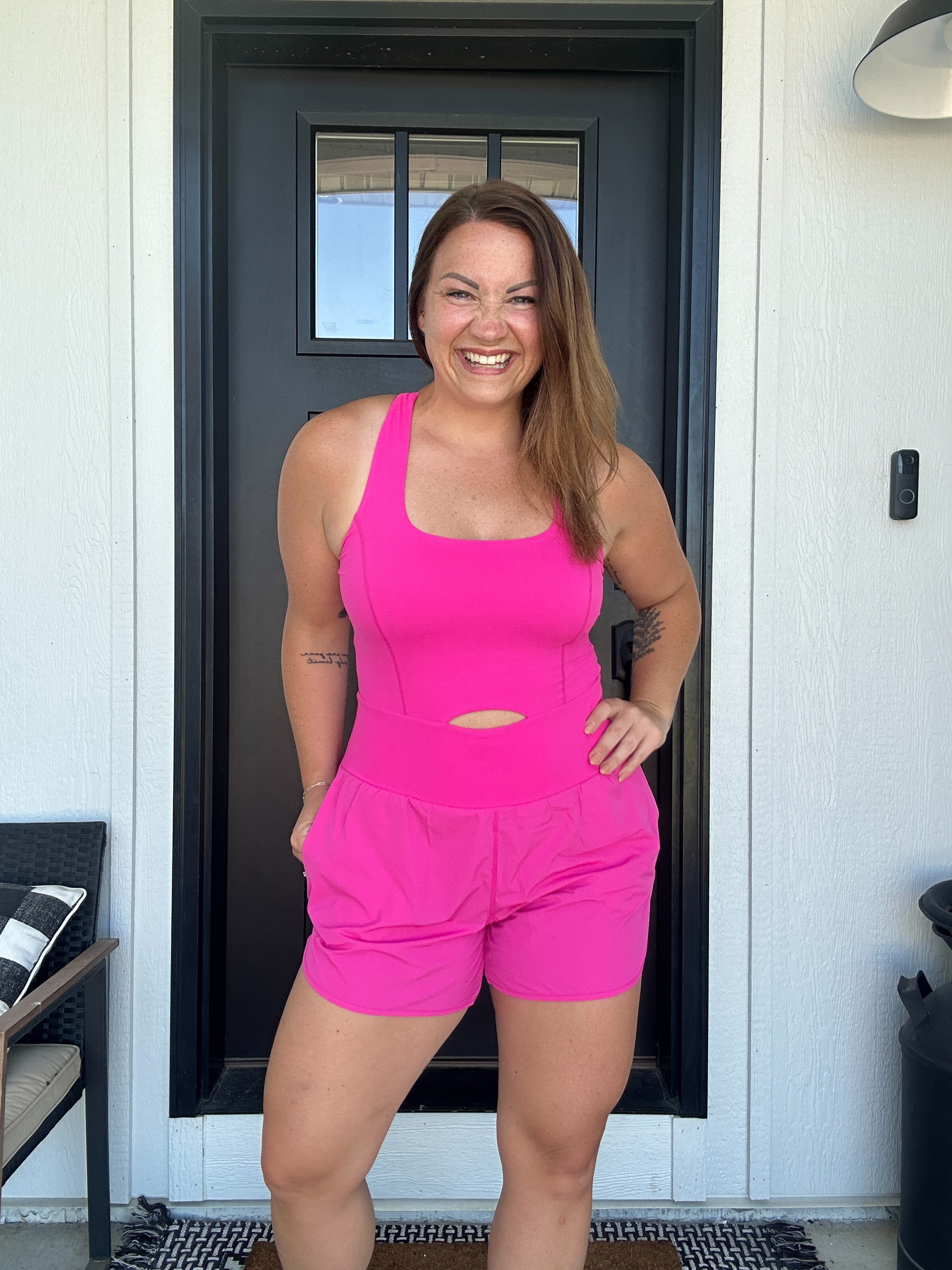 RECYCLED BUTTER NYLON RUNSIE